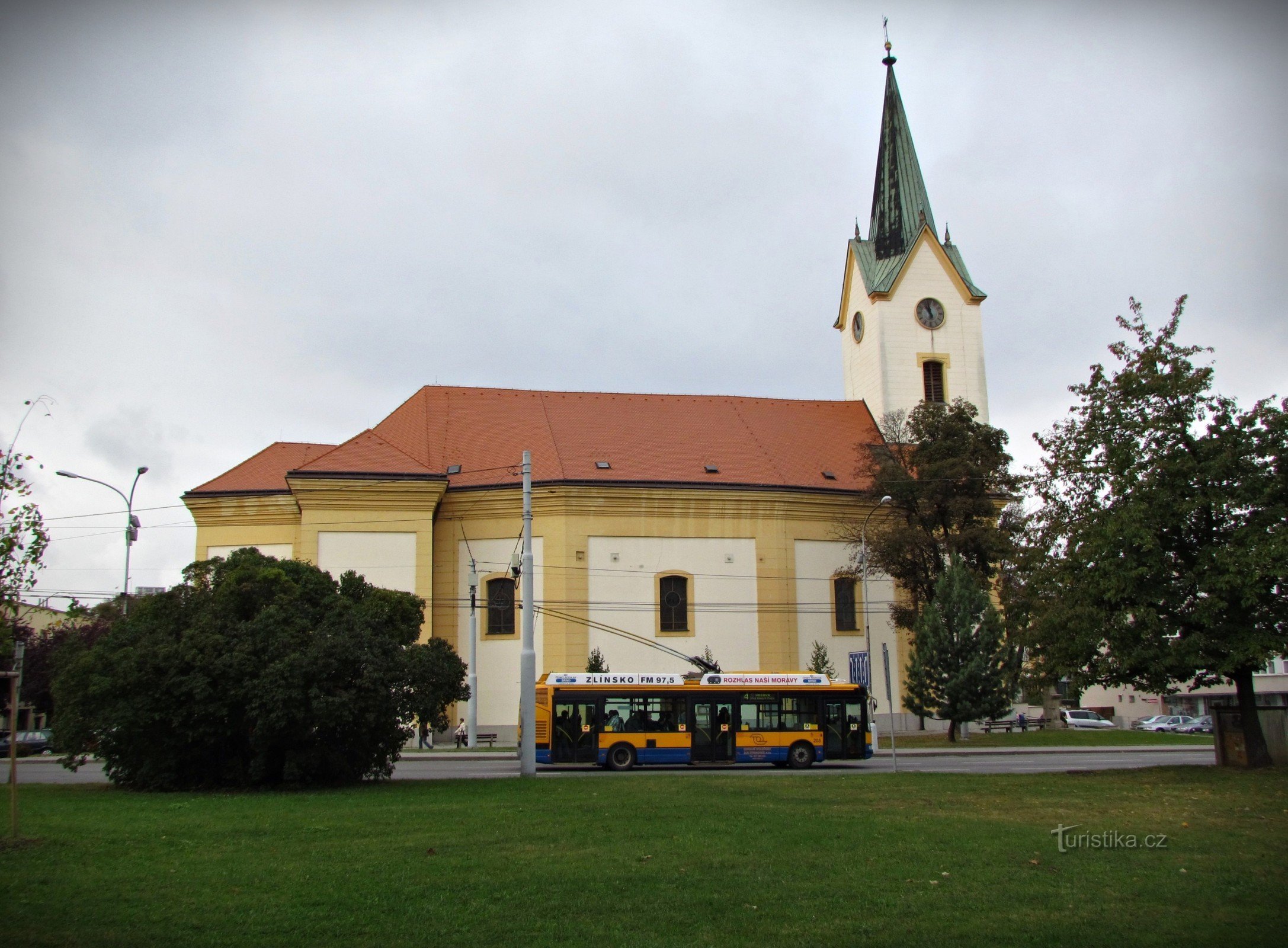 Zlín - gatan Divadelní