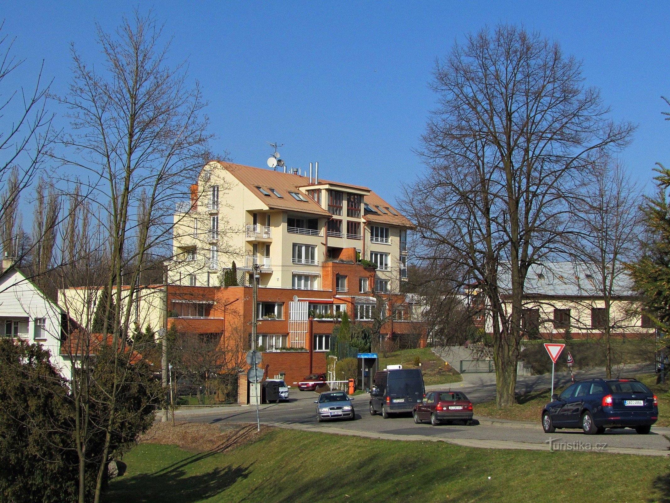 Zlín - Hradská straat