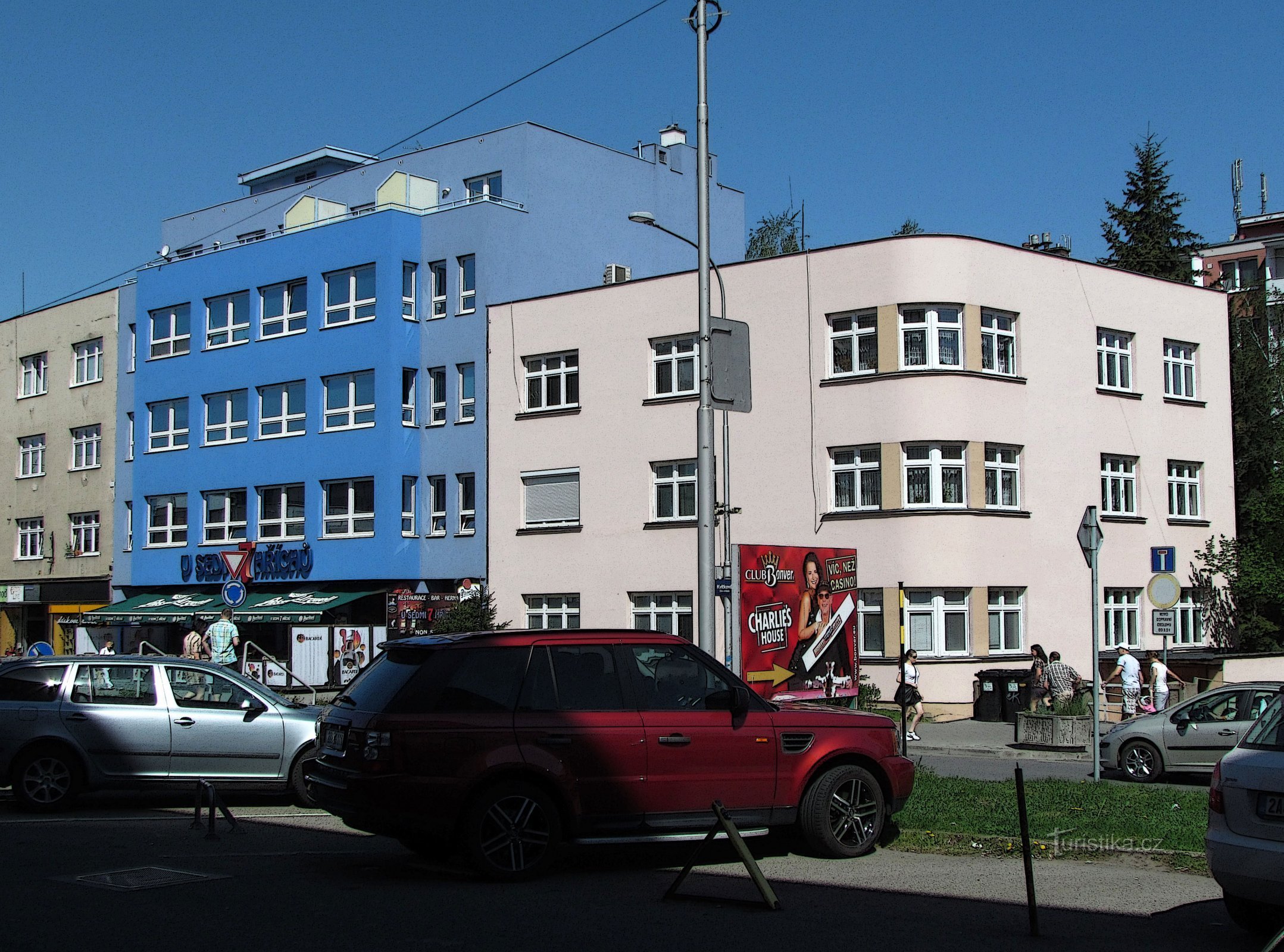 Zlín - Kvítková straat