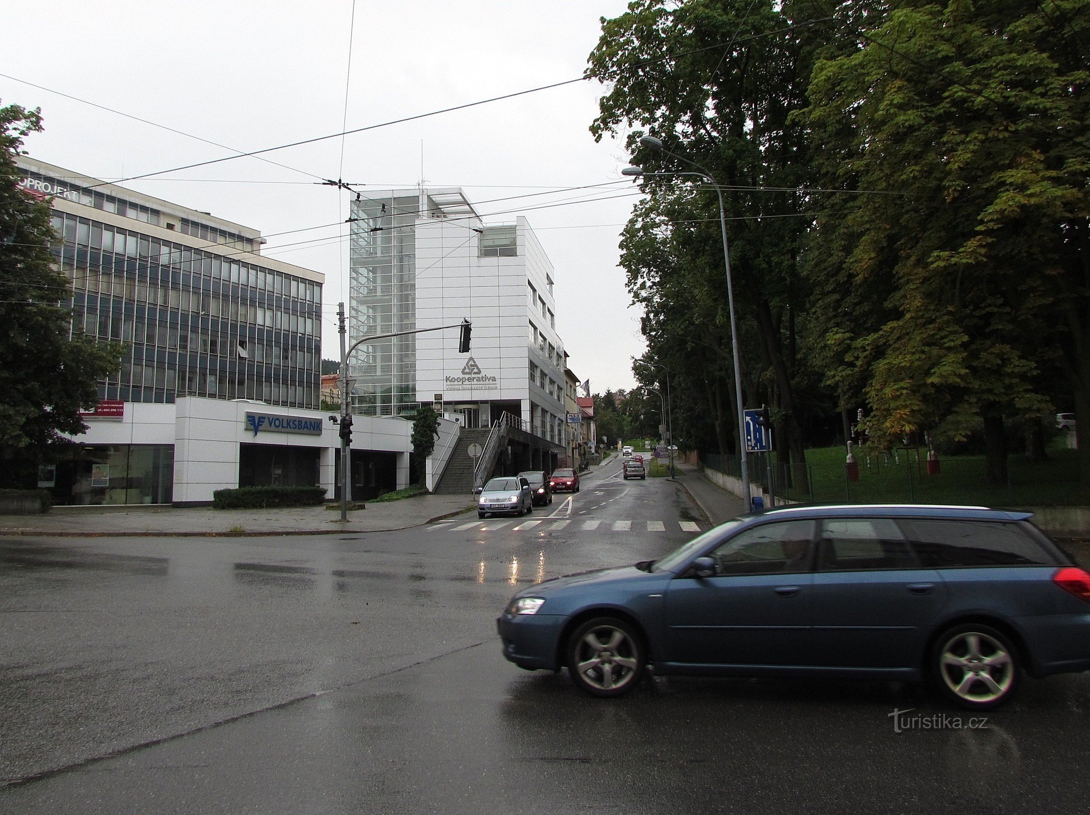 Zlín - gatan Osvoboditelů