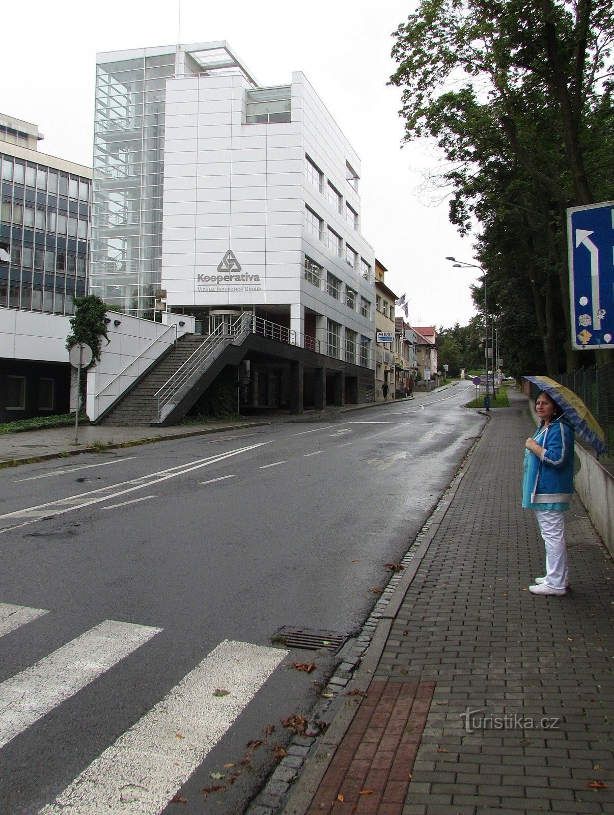 Zlín - calle Osvoboditelů