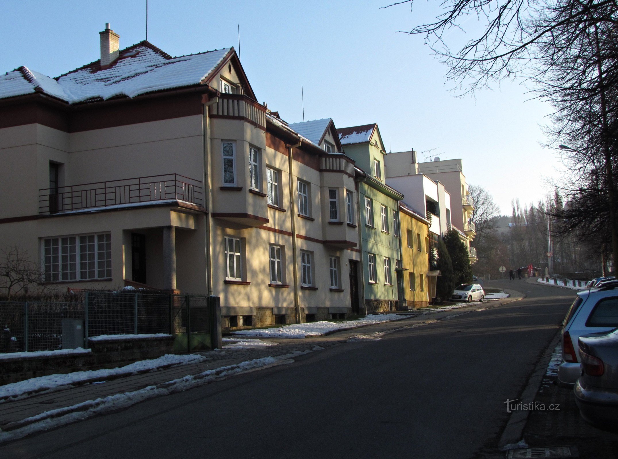 Zlín - Straat Potoky