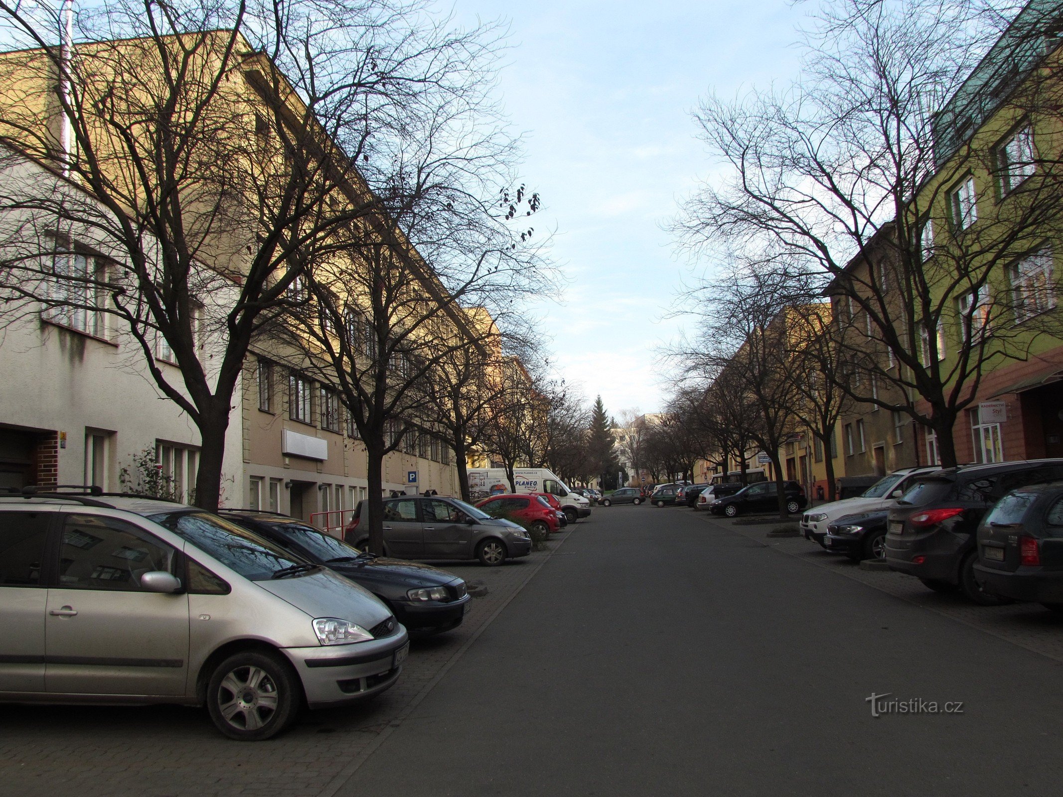 Zlín - Rua Sadová