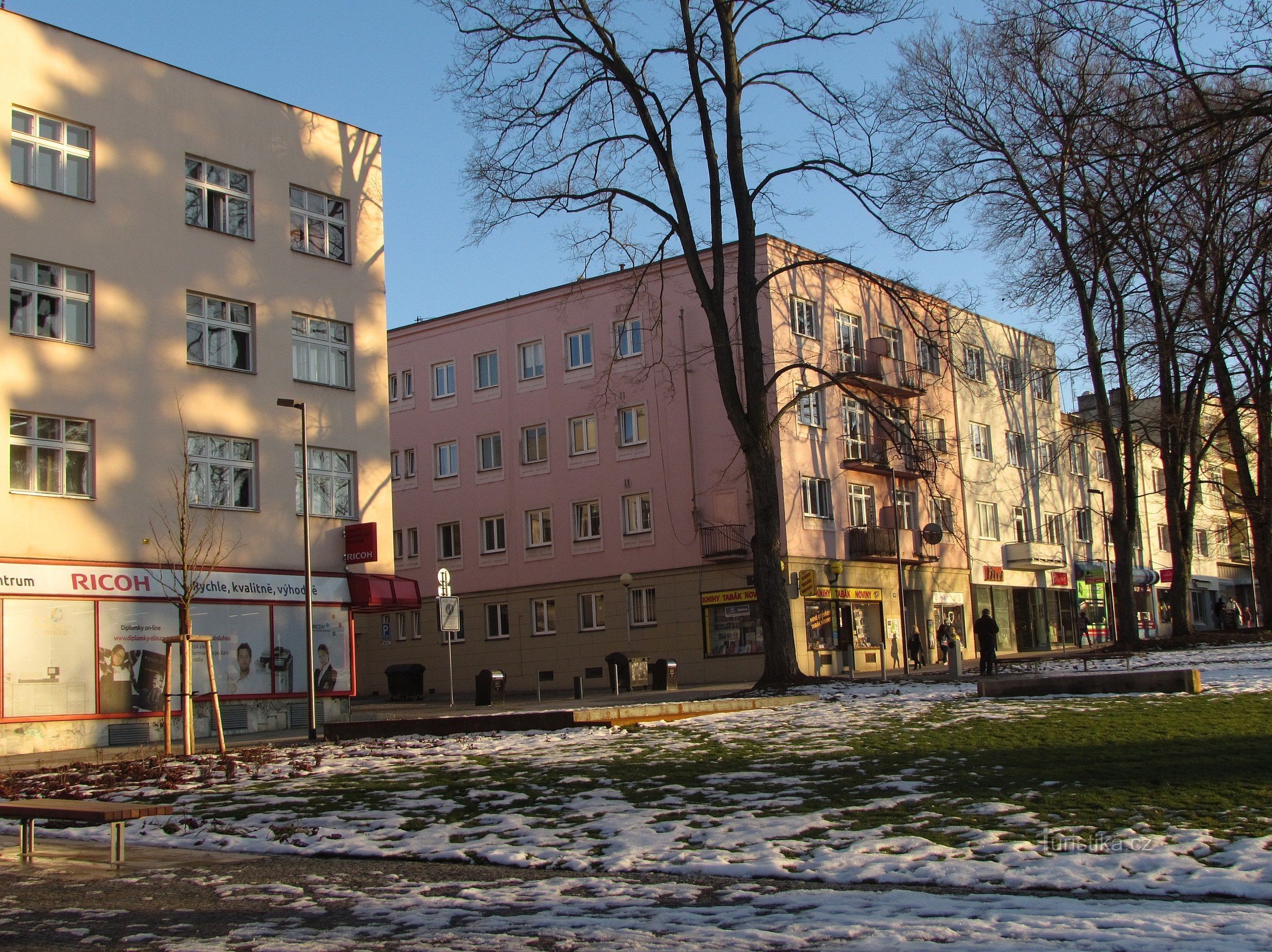 Zlín - Školní-Straße