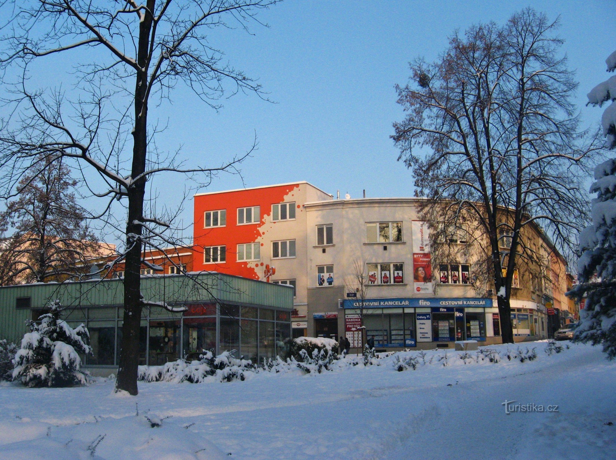 Zlín - strada Soudní