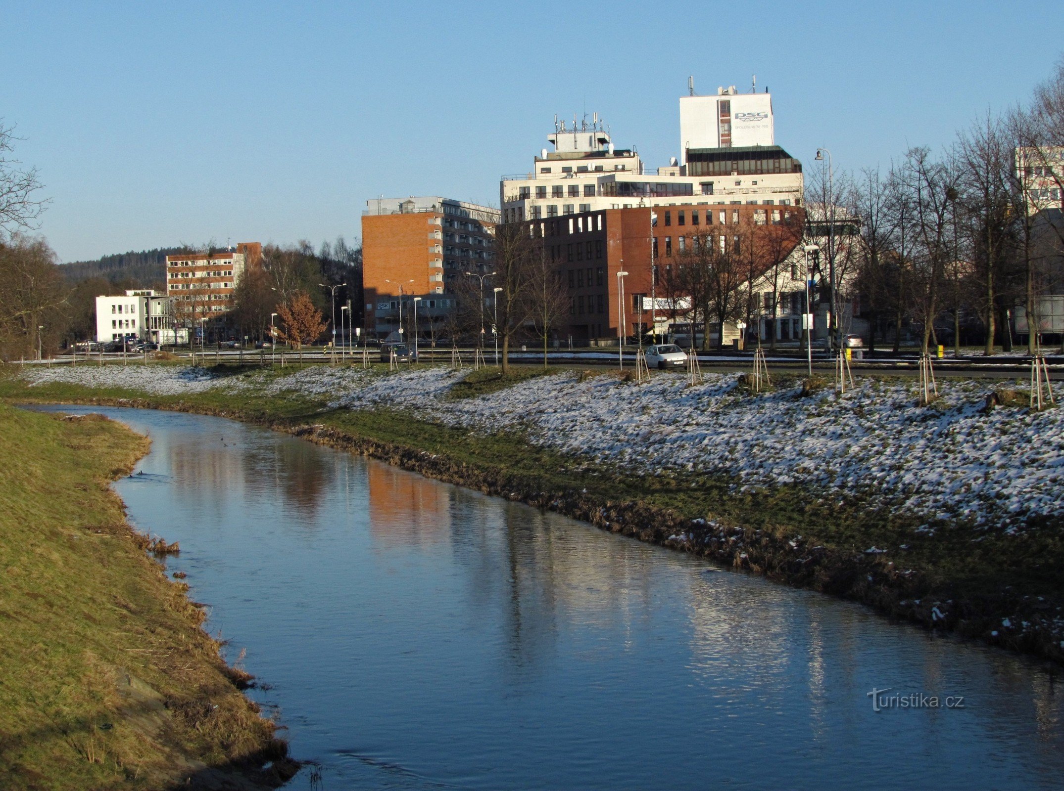 Zlín - calle Vodní