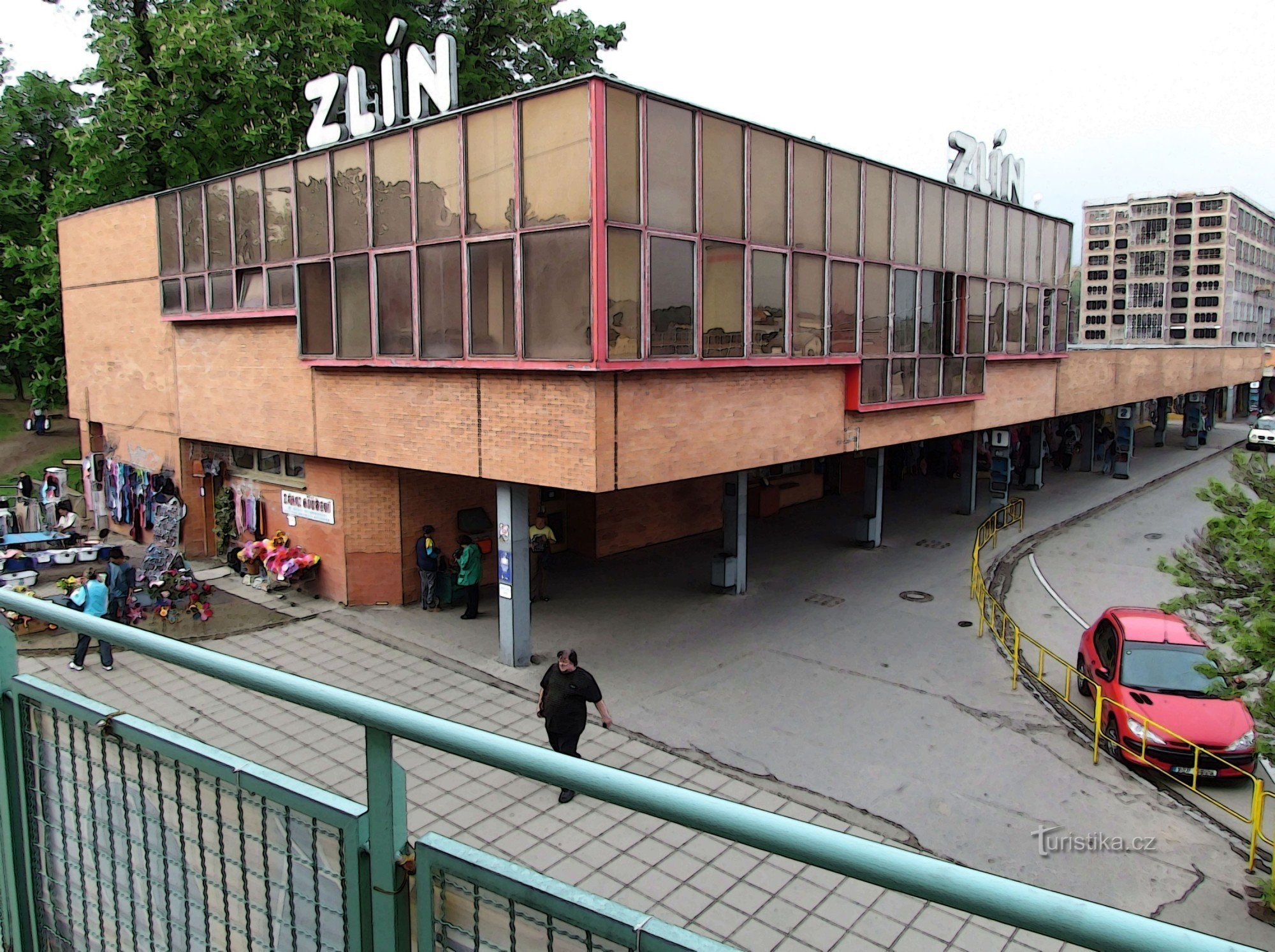 автобусная станция Злин