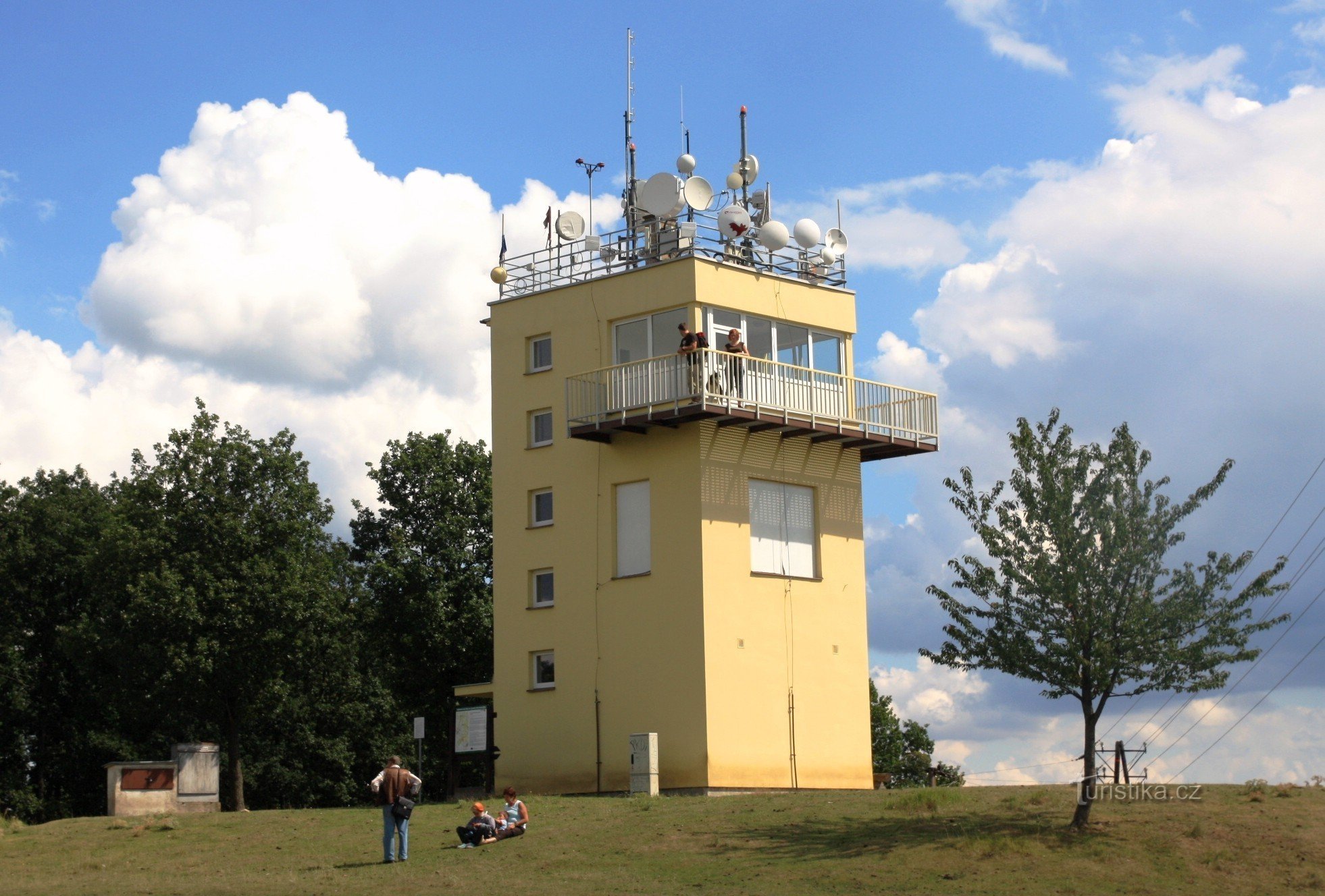 Zlobice - torre de vigilancia
