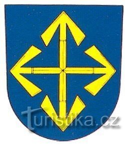 Lo stemma del comune di Švábenice dal 2008