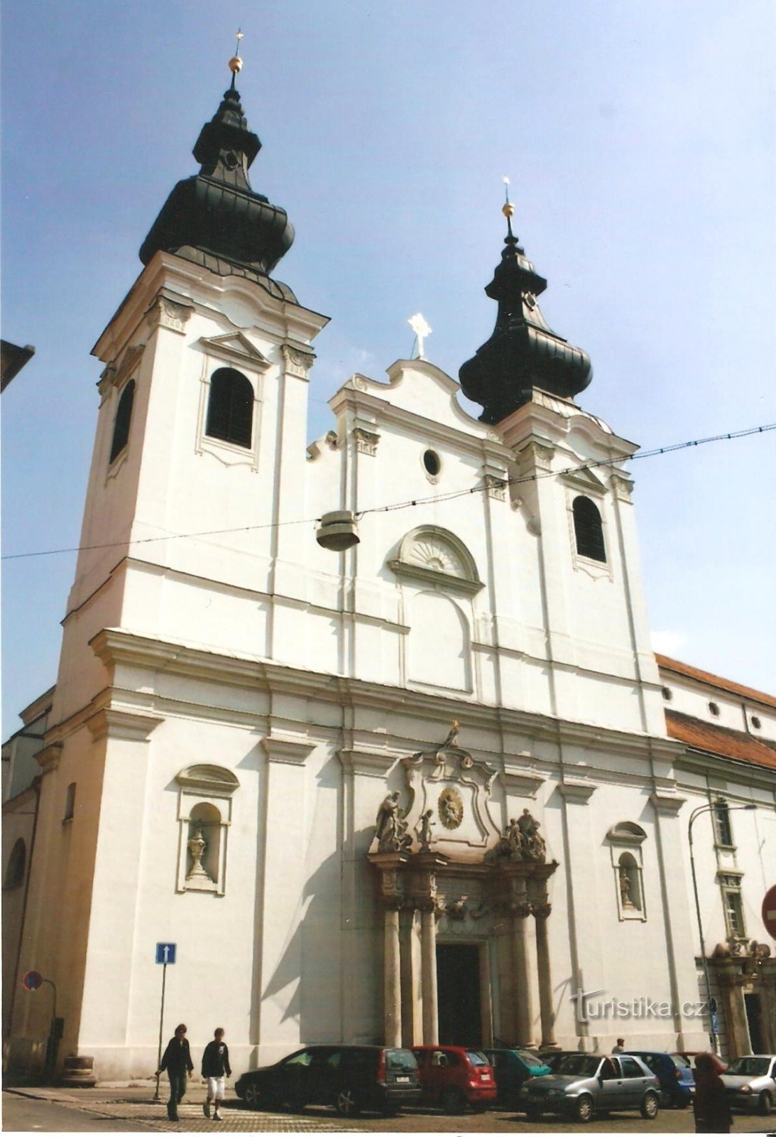 Znojmo - a Szent Mennybemenetele templom. Válság