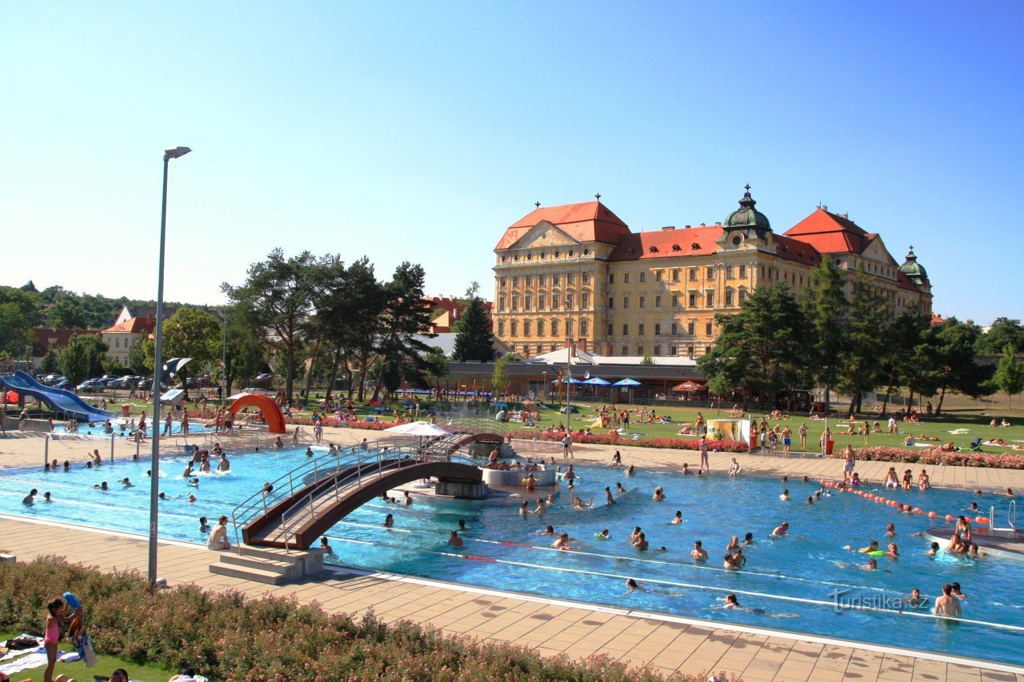 Znojmo - Kąpielisko miejskie Louka