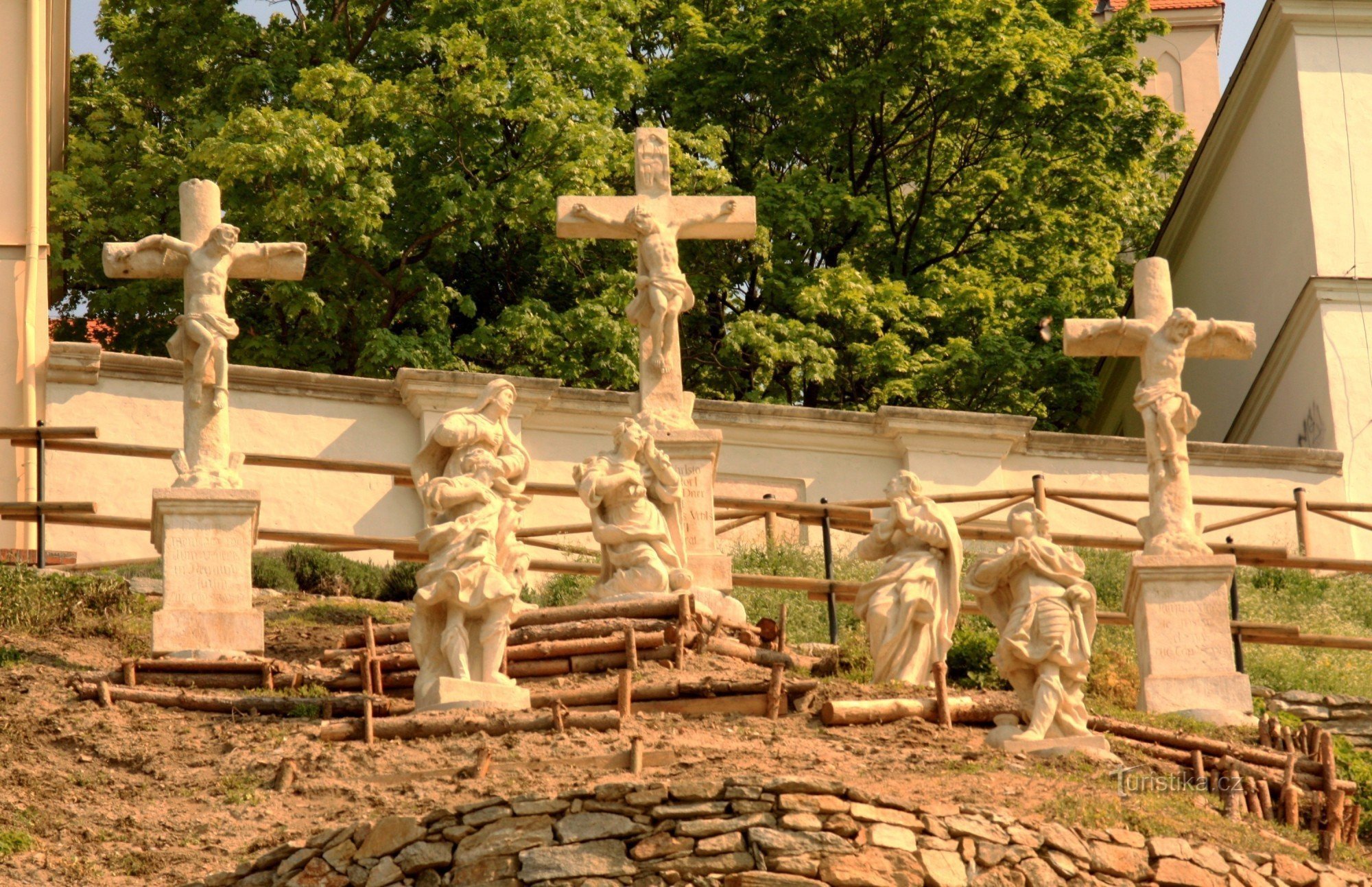 Znojmo - Golgata skulptur