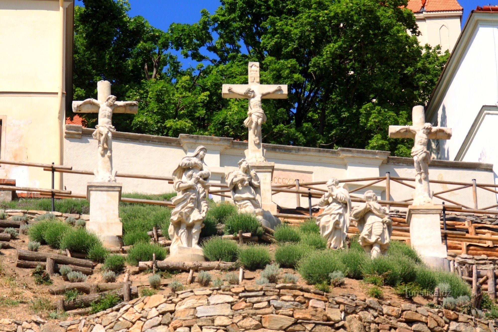 Znojmo - Scultura del Calvario