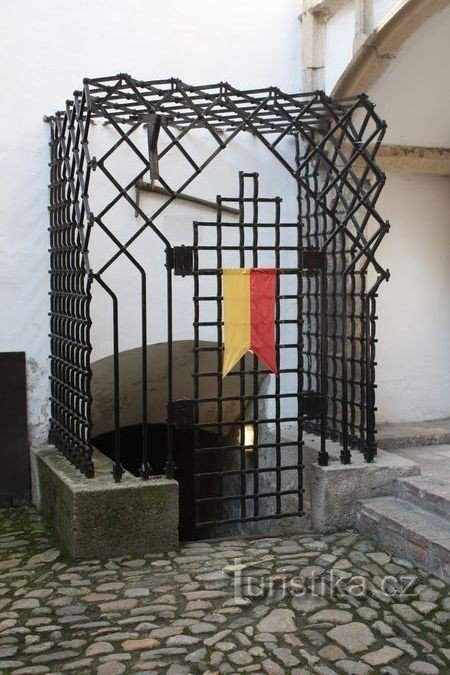 Znojmo - entrance to the historical underground