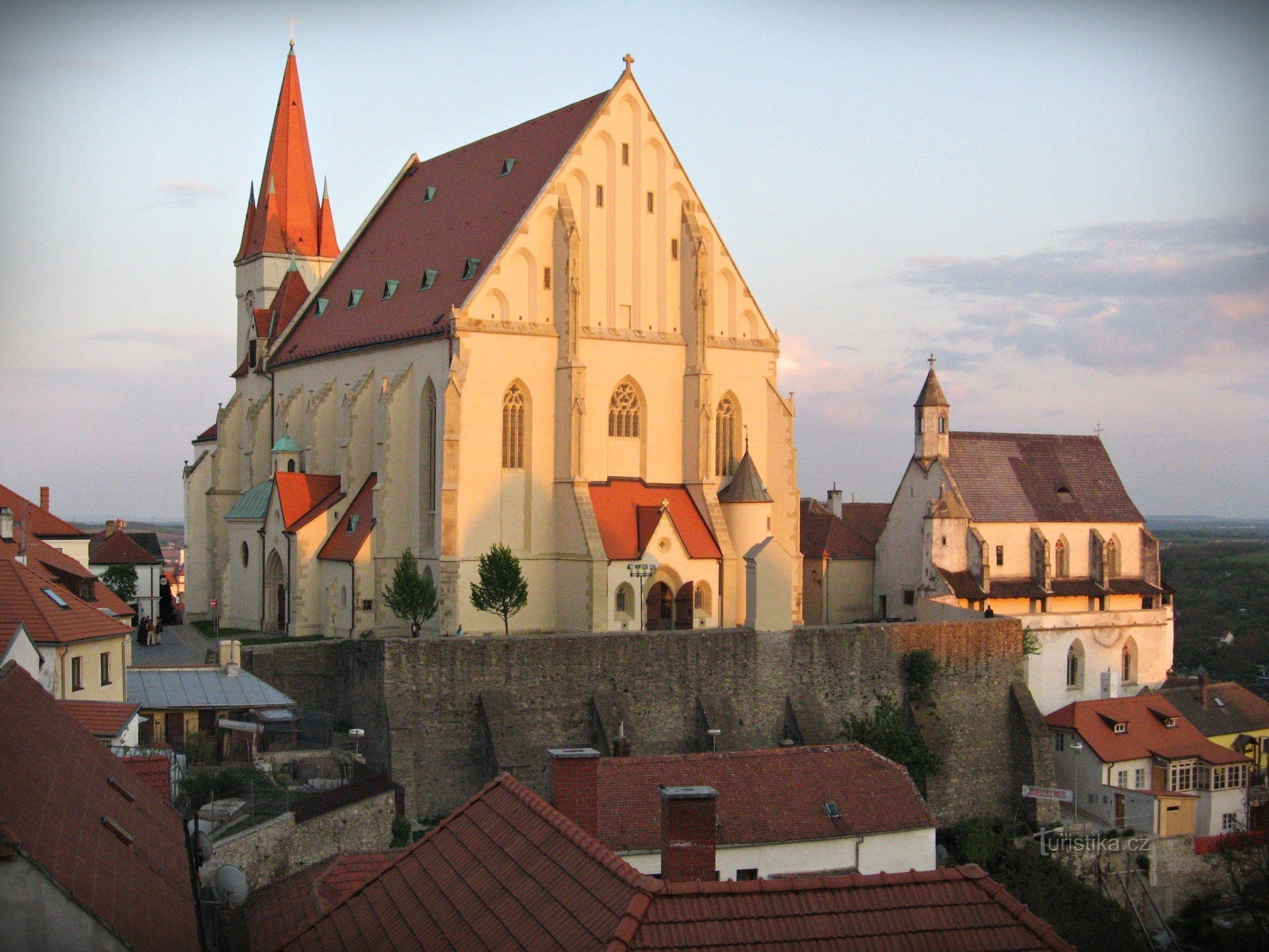 Znojmo - vyhlídka z hradu