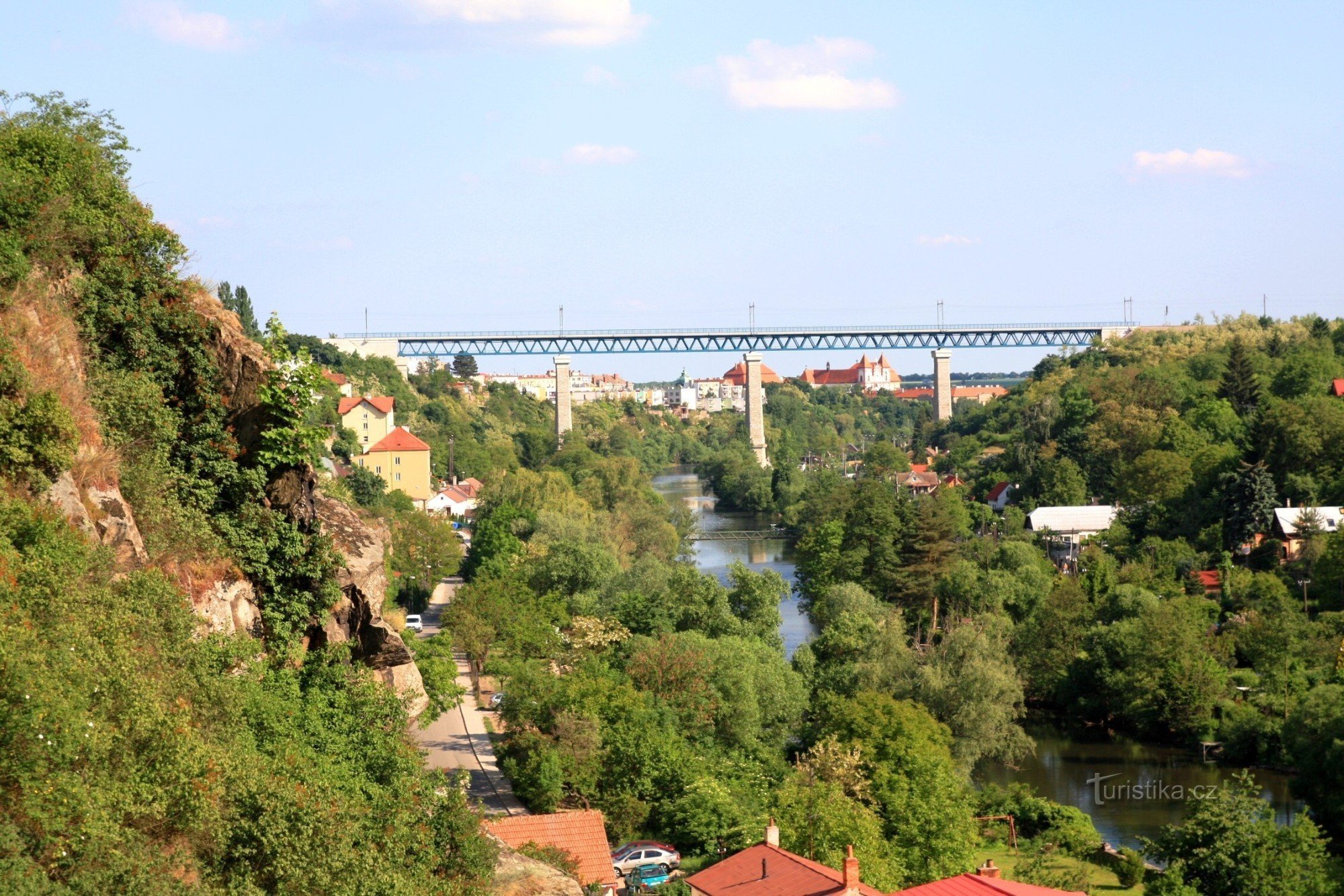 Znojmo - železniški viadukt