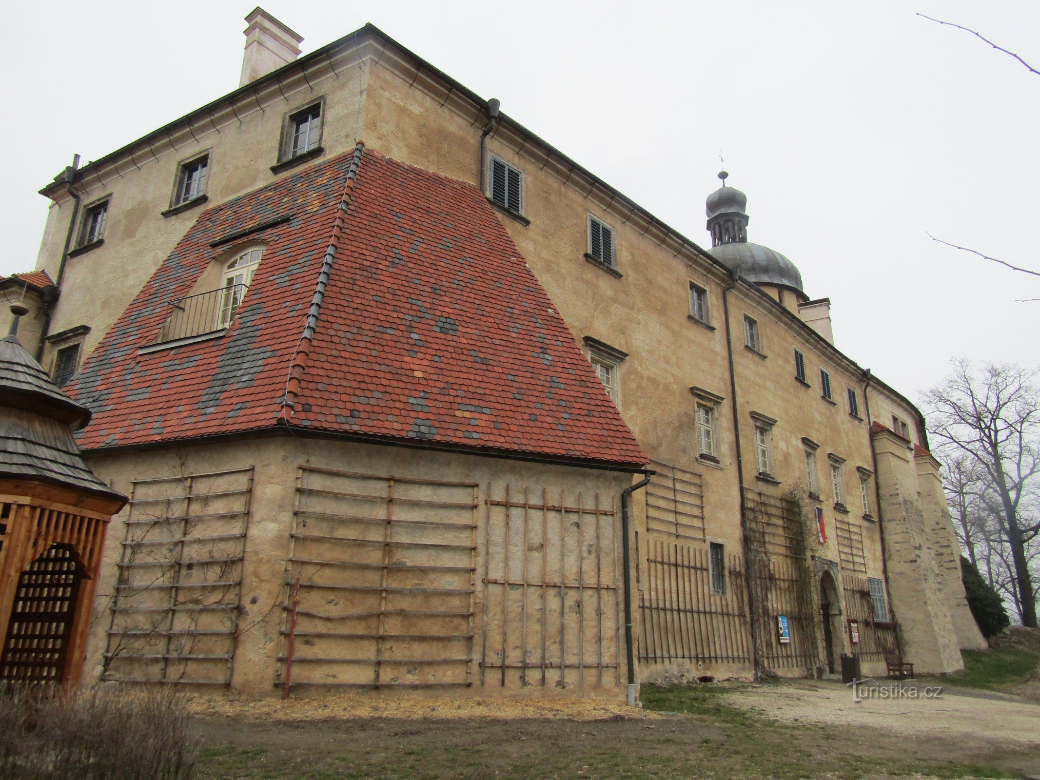 Uudelleensyntynyt Grabštejnin linna