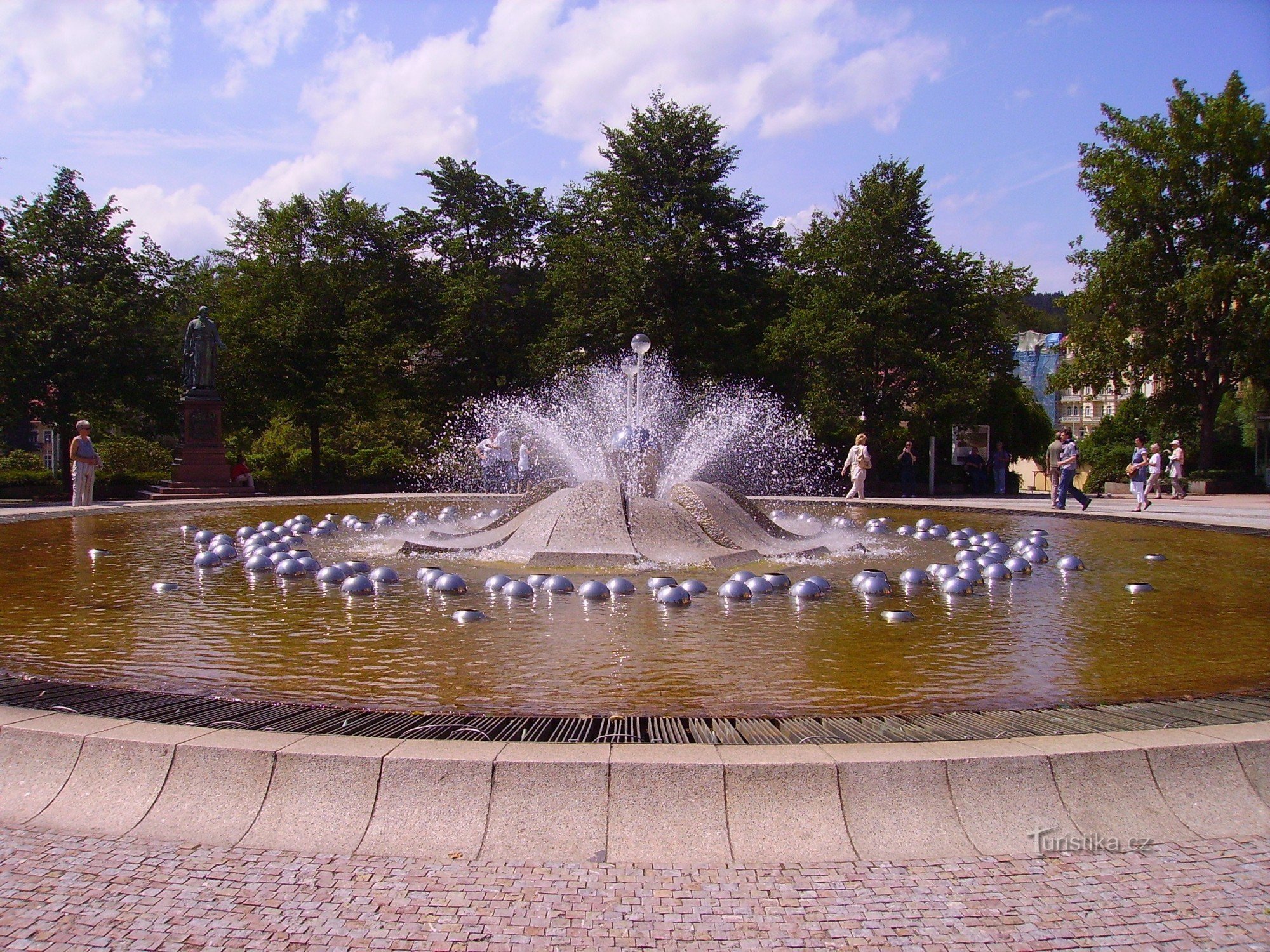 zpívající fontána