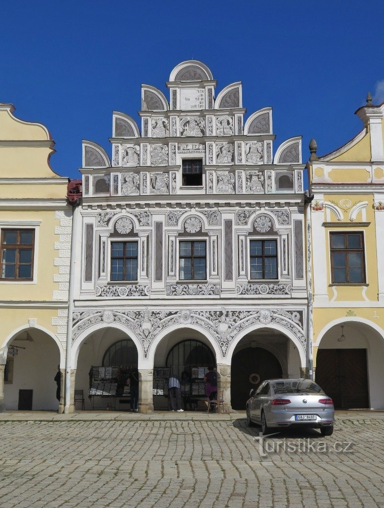 probably the most photographed house on the square