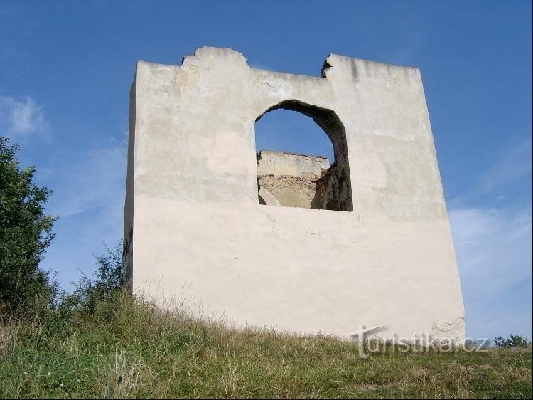 The ruins of Baba