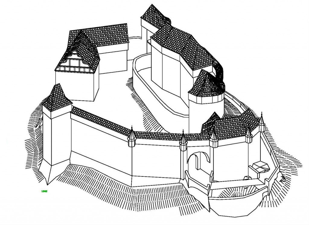 Ruinele Castelului Blansko