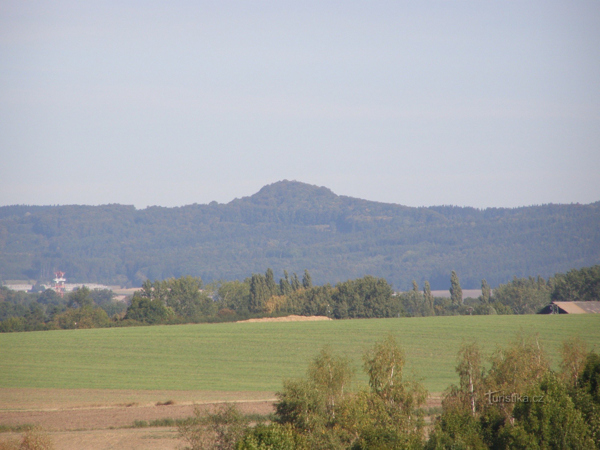 las ruinas del castillo de Bradlec