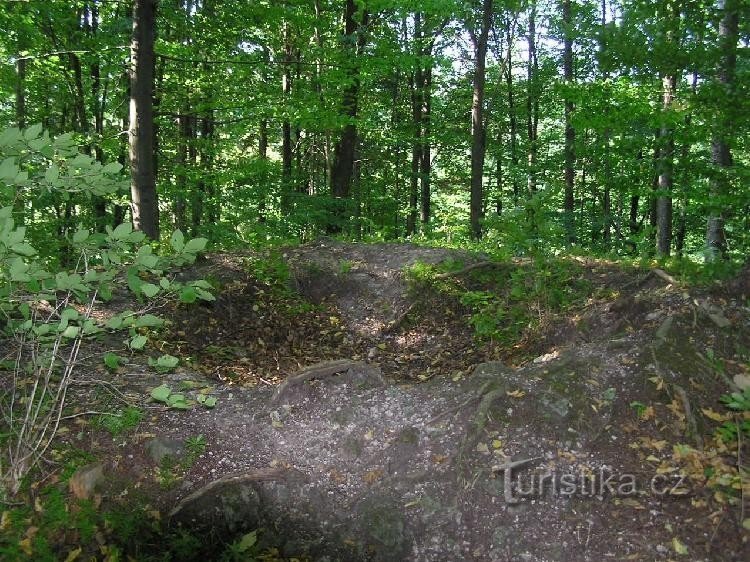 Les ruines du château de Červená Hora