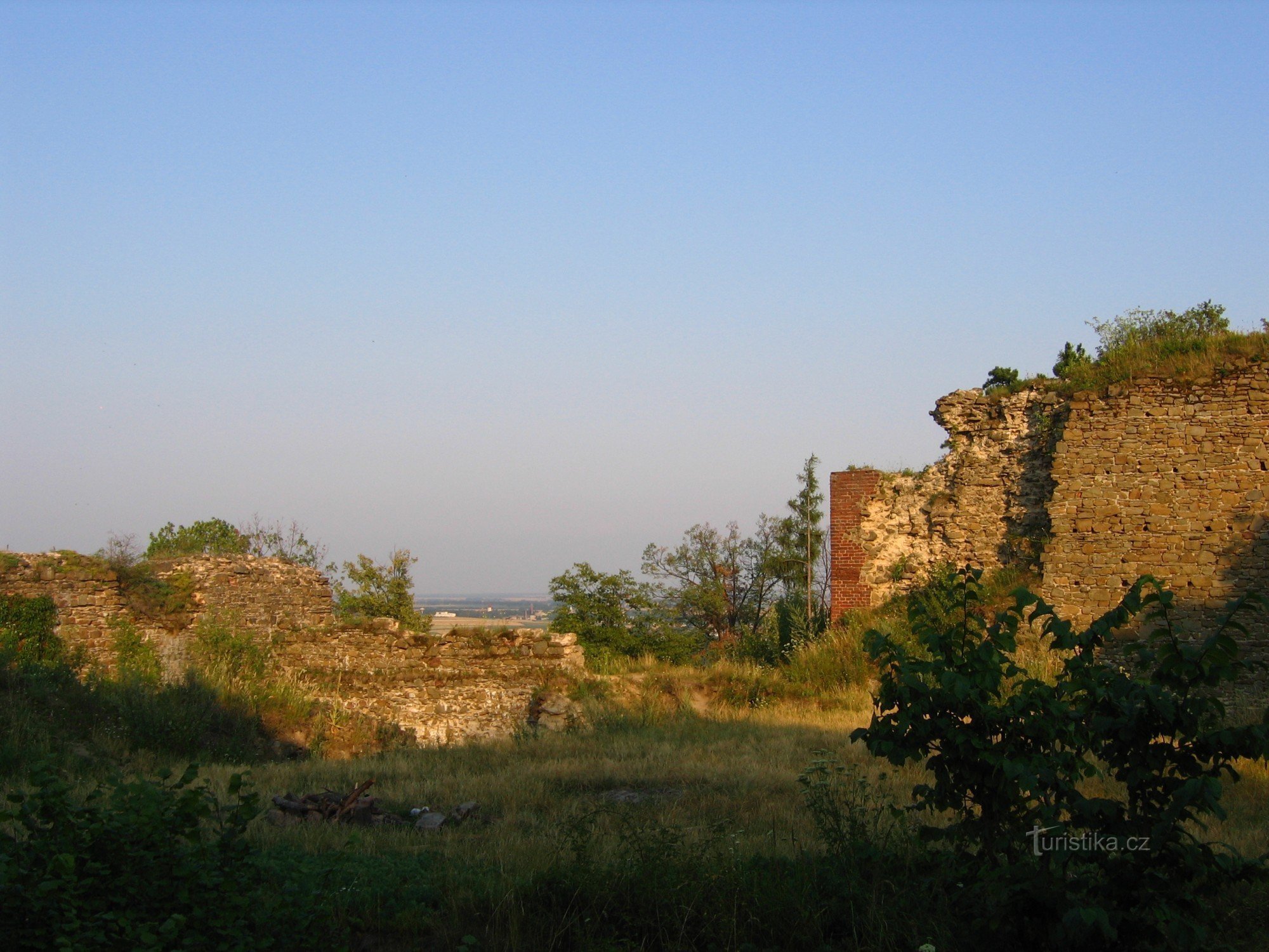 Ruines du château de Cvilín (Šelenburk)