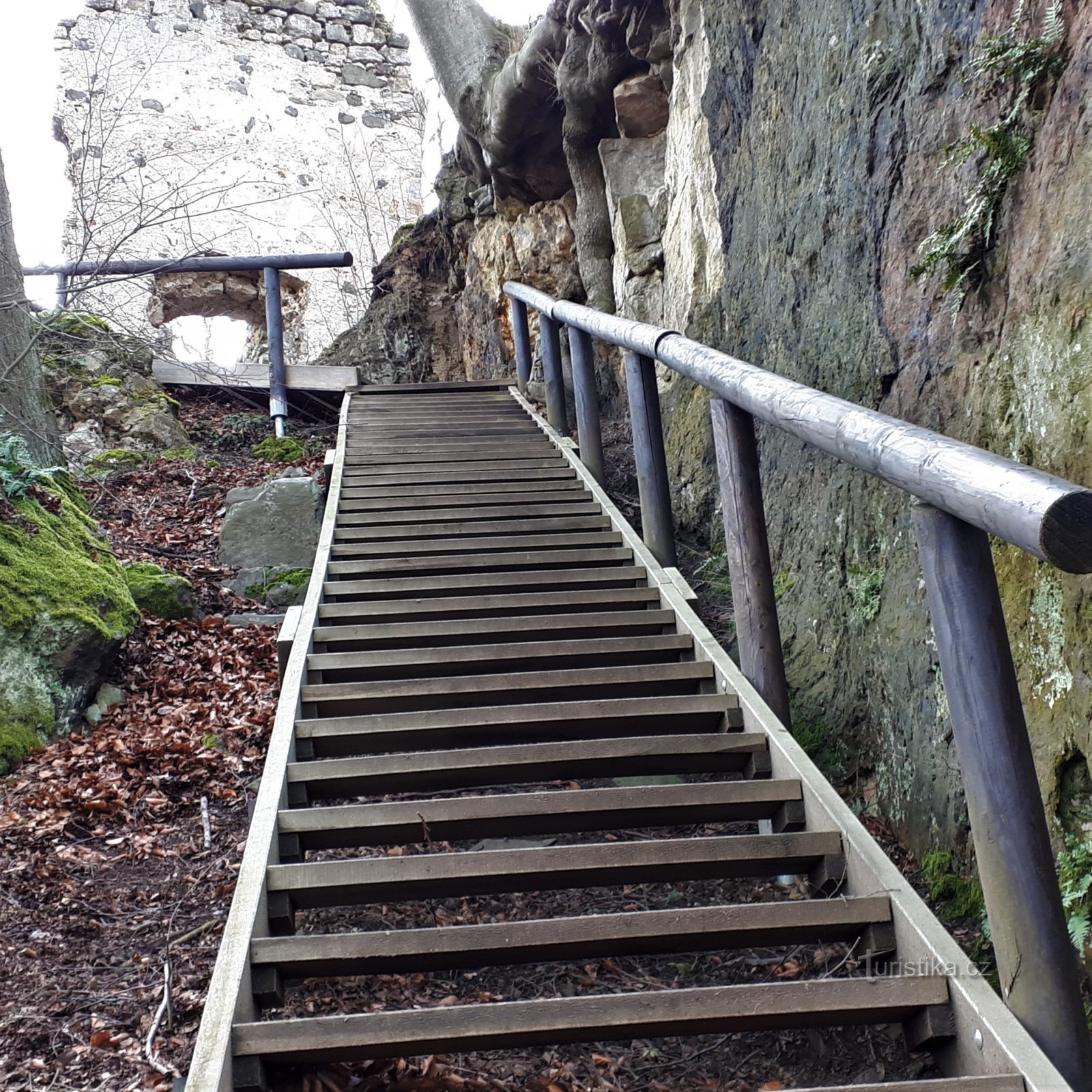 デヴィーン城の遺跡