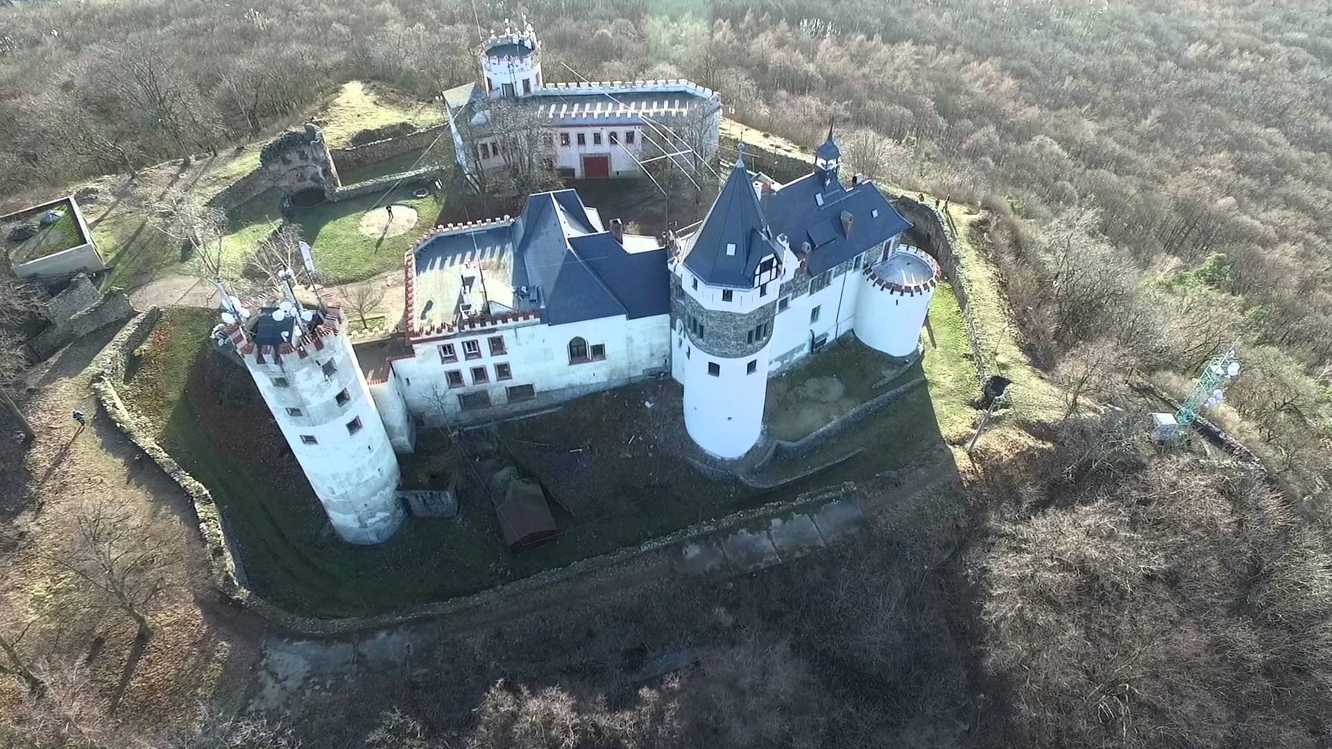 Ruínas do castelo de Doubravka