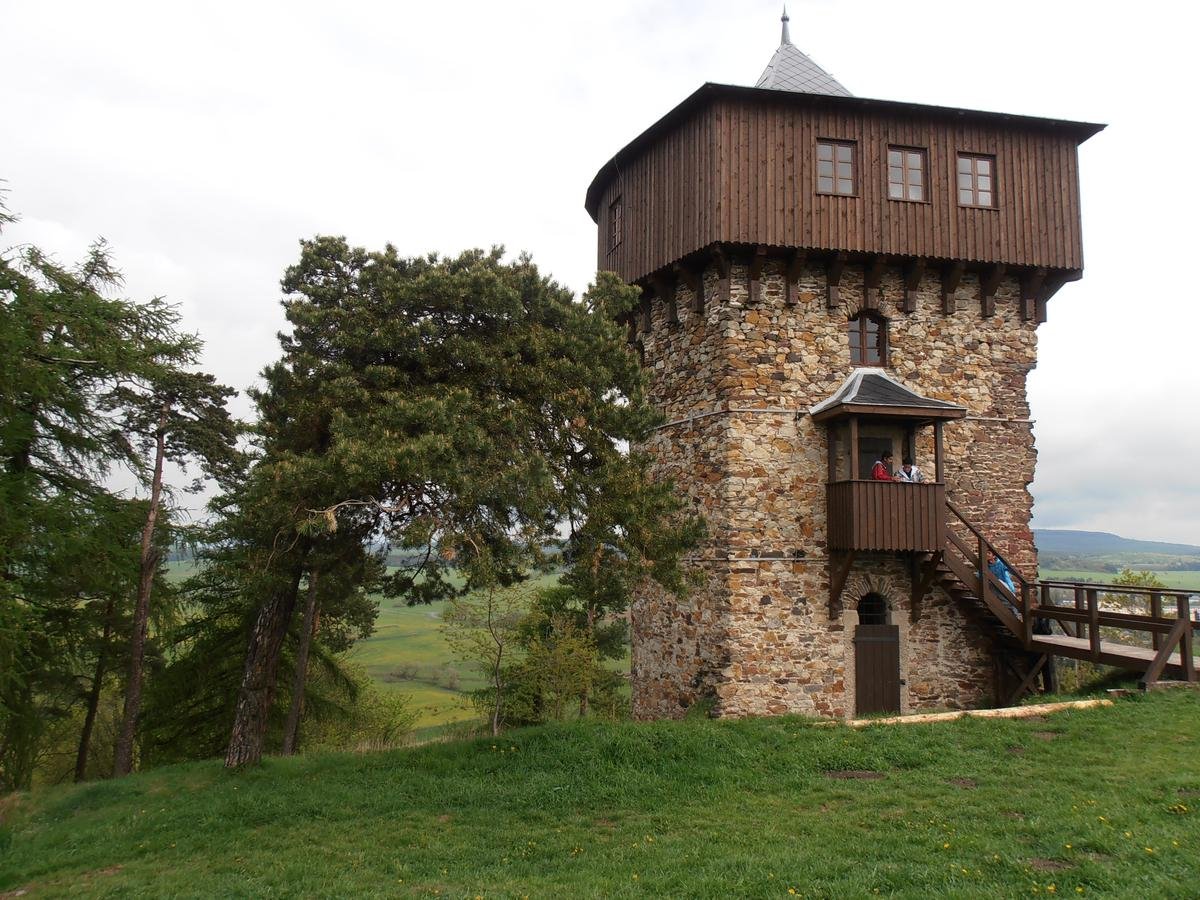 Le rovine del castello di Hartenstein