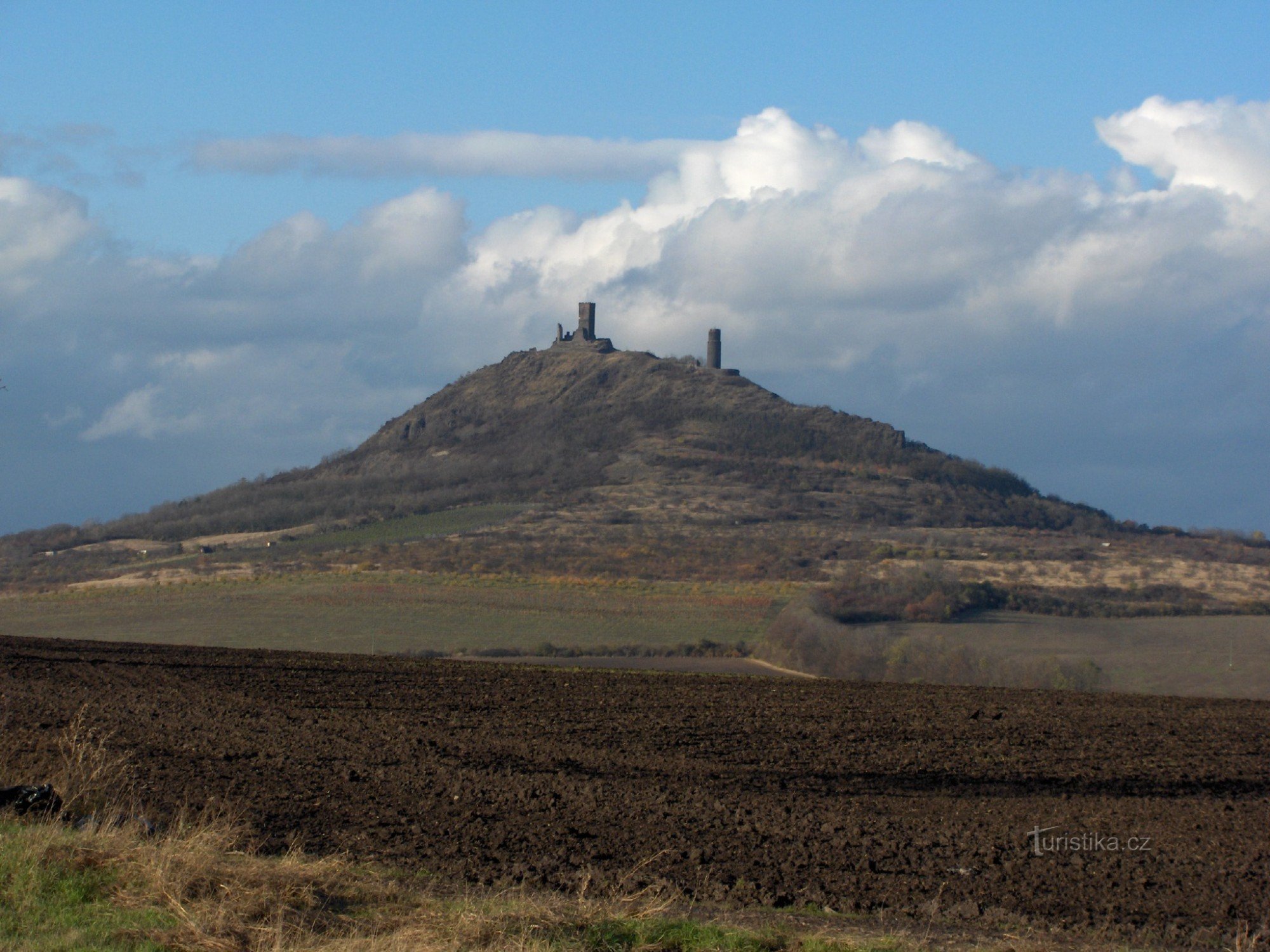 zřícenina hradu Hazmburk