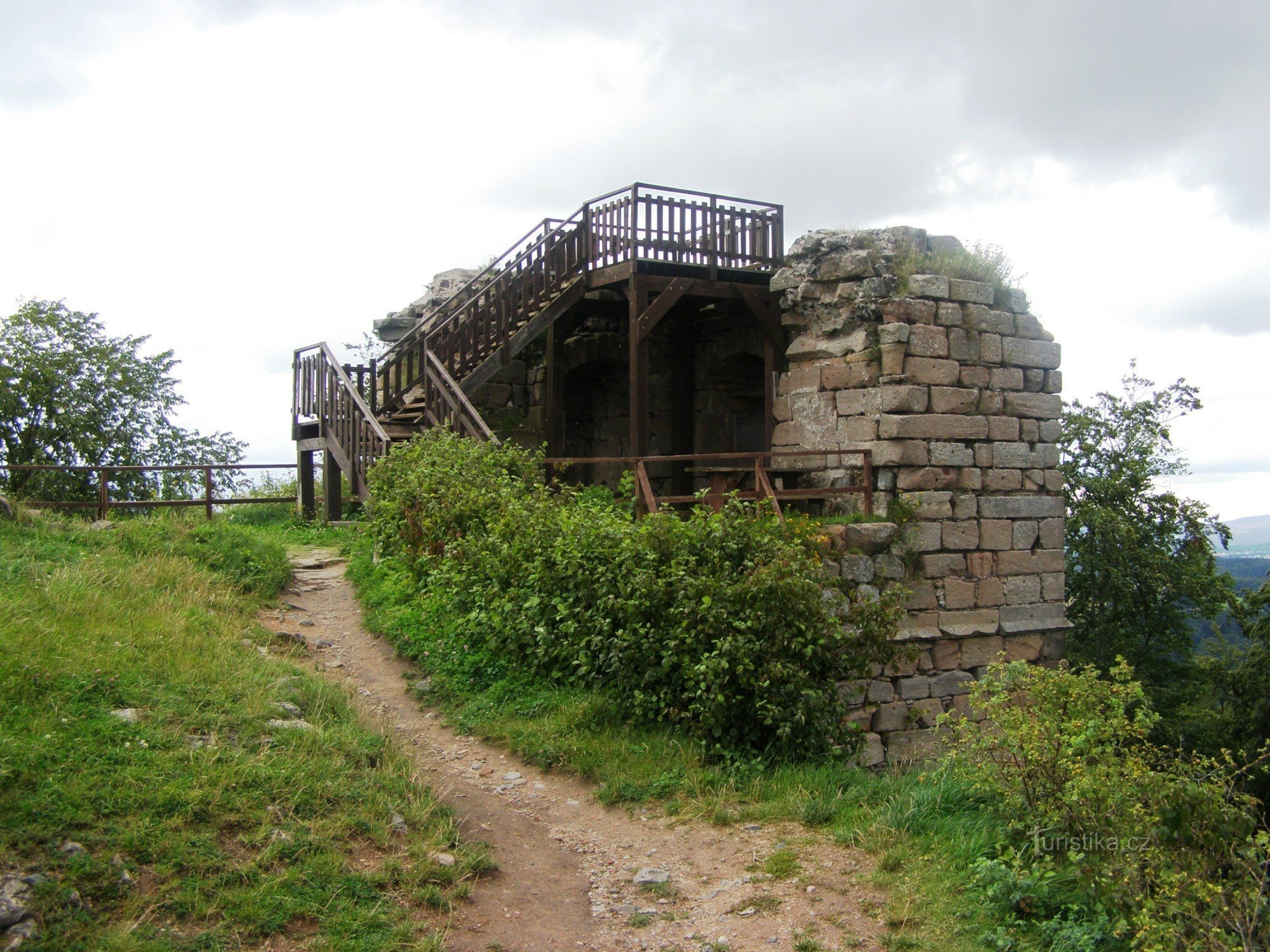 Rovine del castello di Kumburk