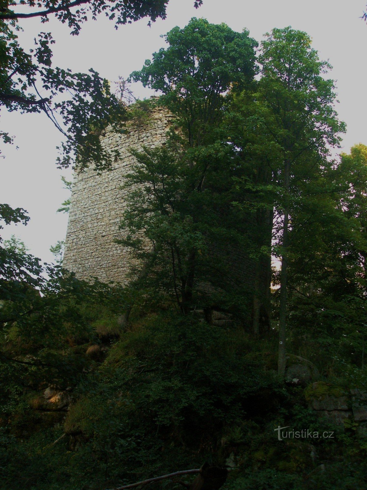 Руины замка Кунжварт