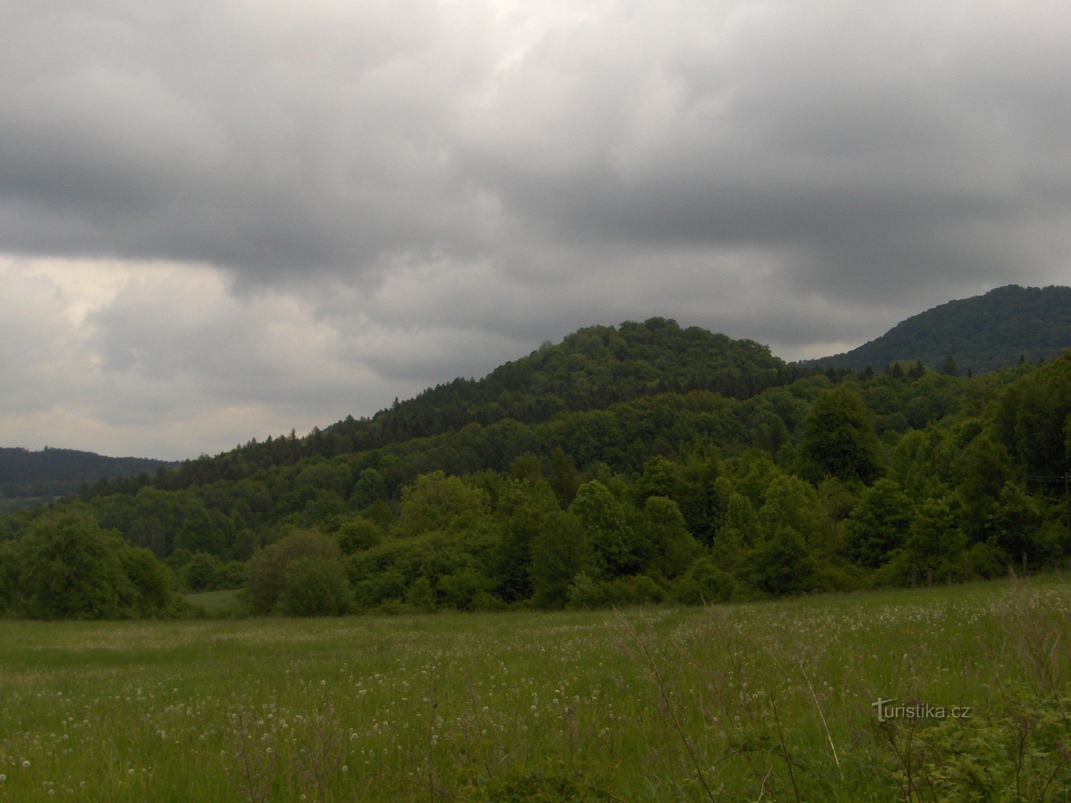 Die Ruine der Burg Litýš