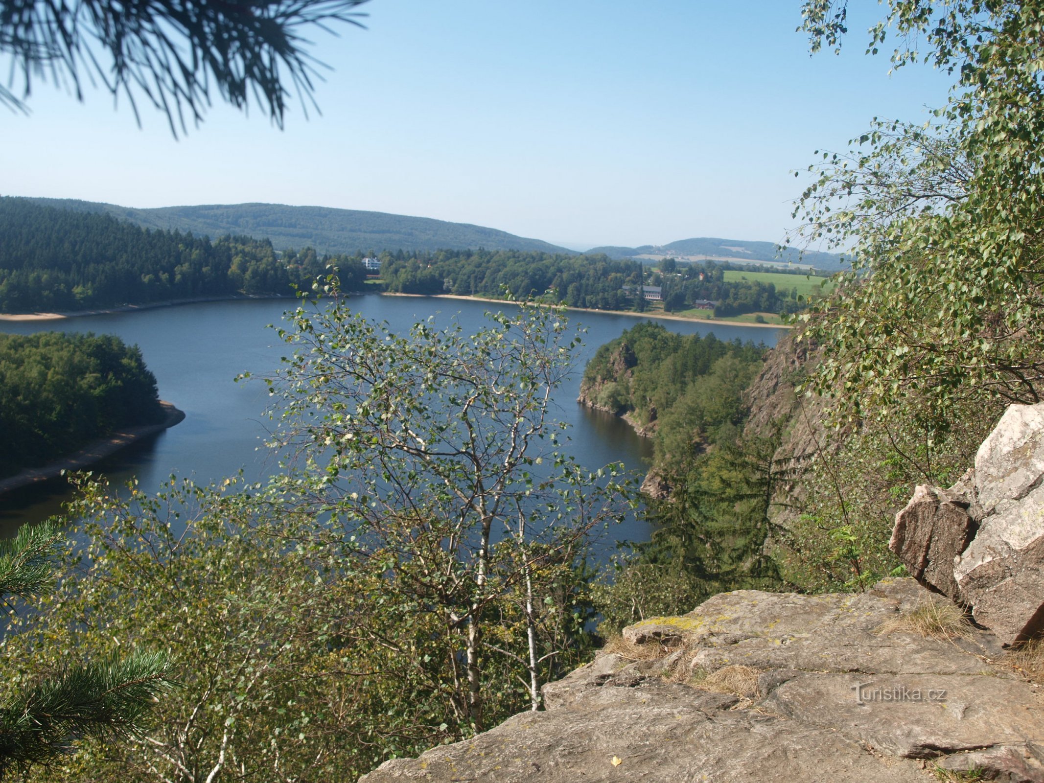 The ruins of the Oheb castle