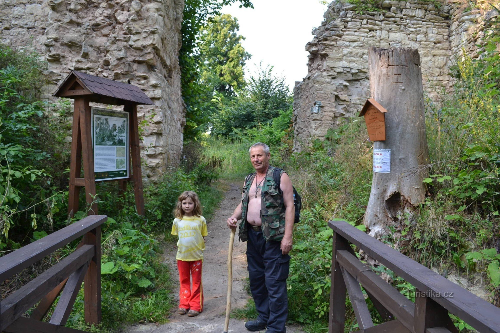 Ruines du château de la Pravda