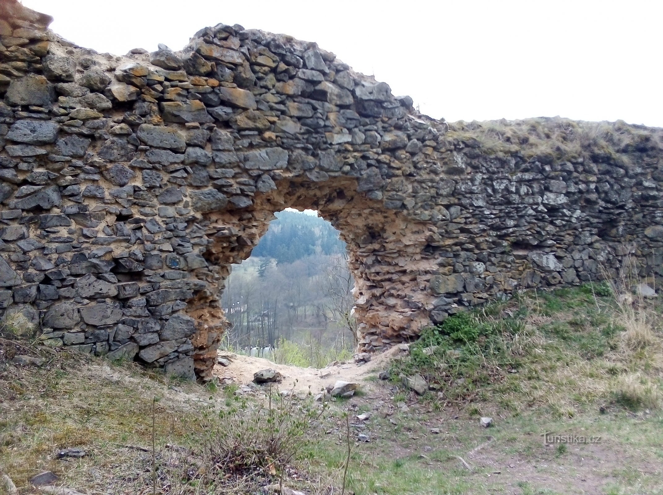 ruiny zamku Preitenstein (Holandia)