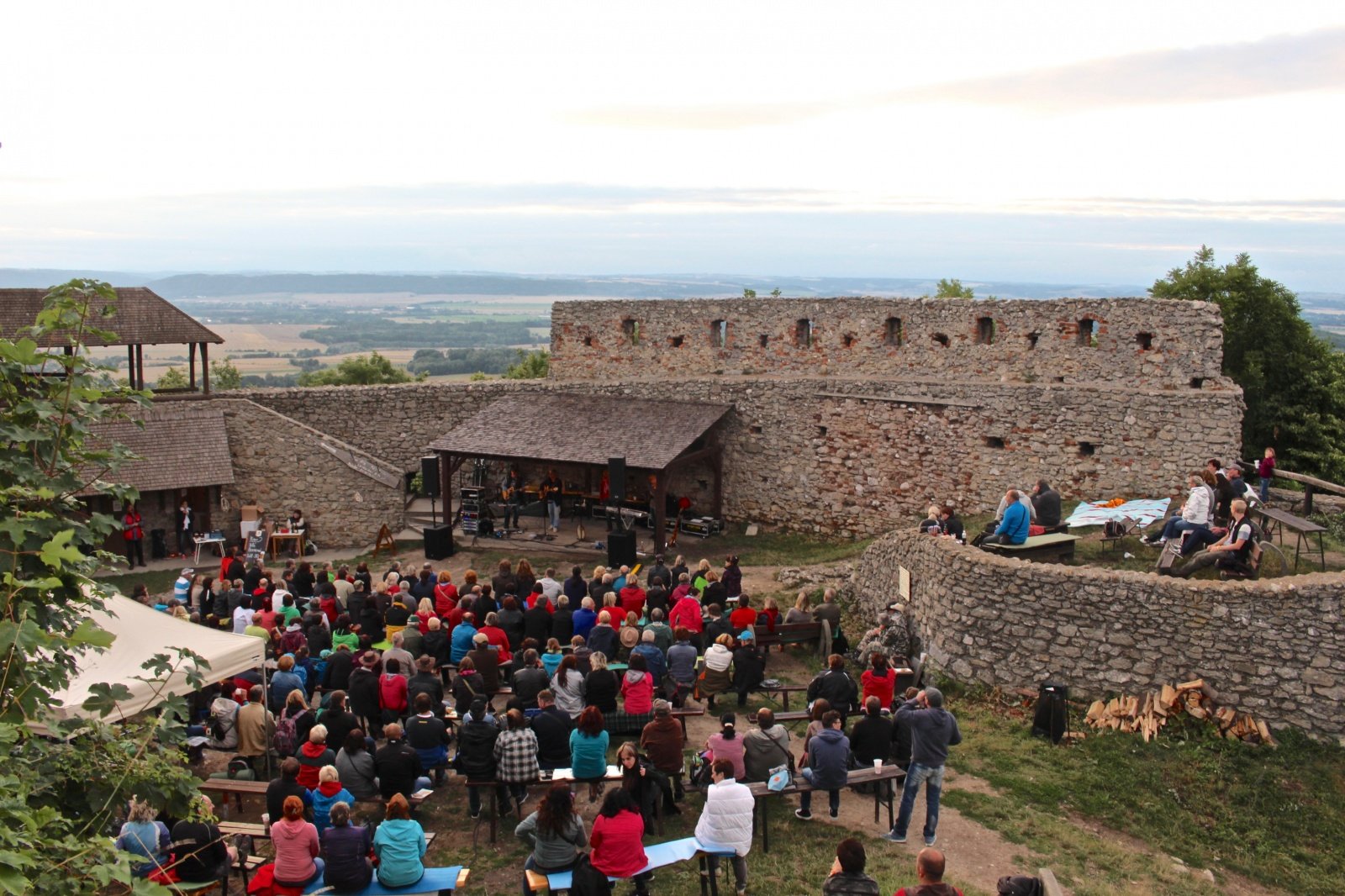 Las ruinas del castillo de Starý Jičín