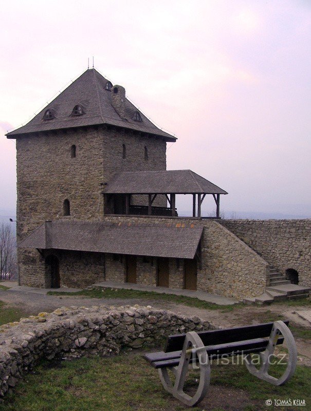 Las ruinas del castillo de Starý Jičín