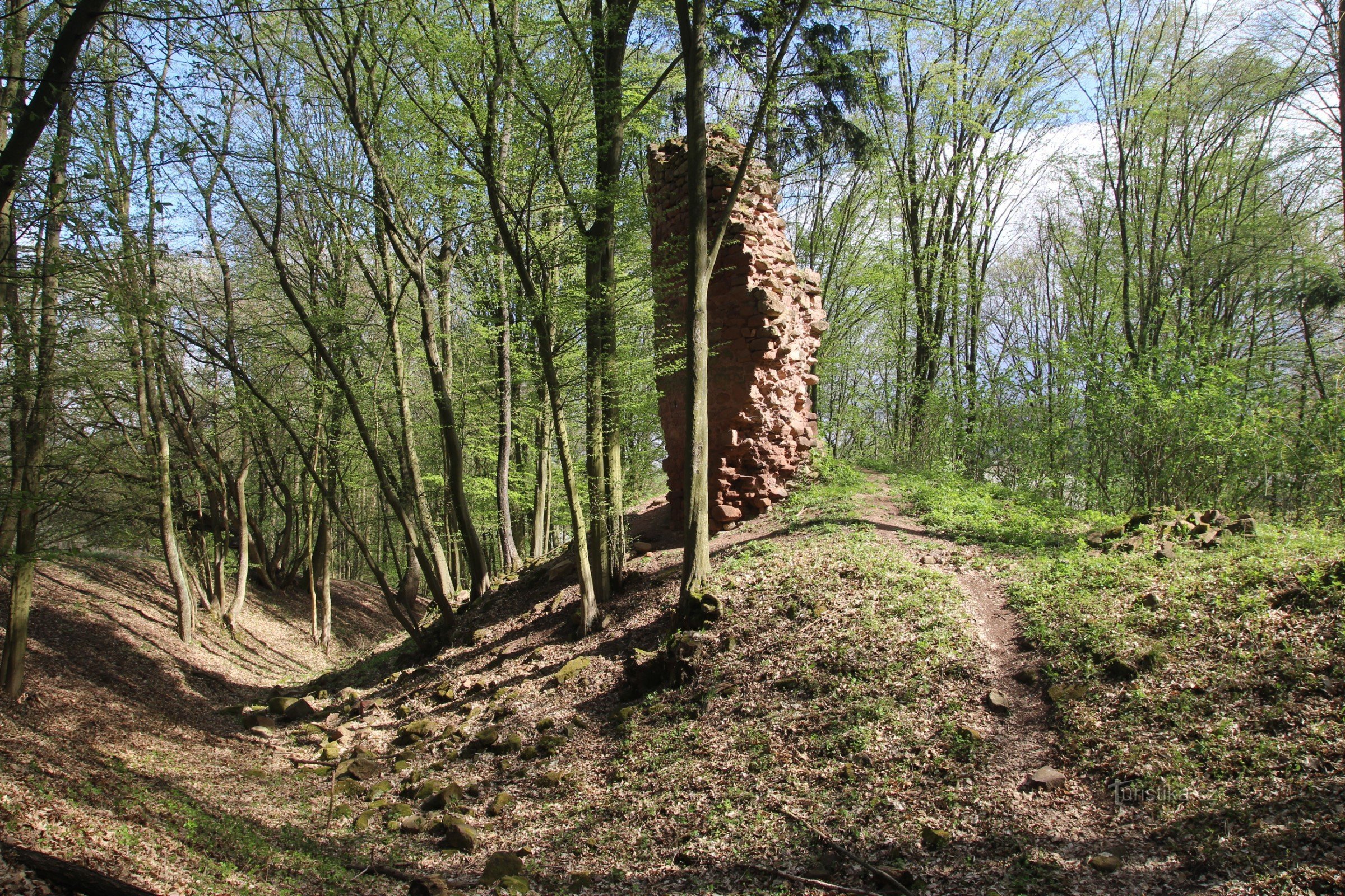 Trmačov Castle ruins