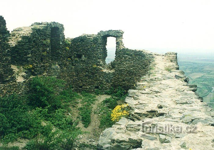 Les ruines de Košťálov