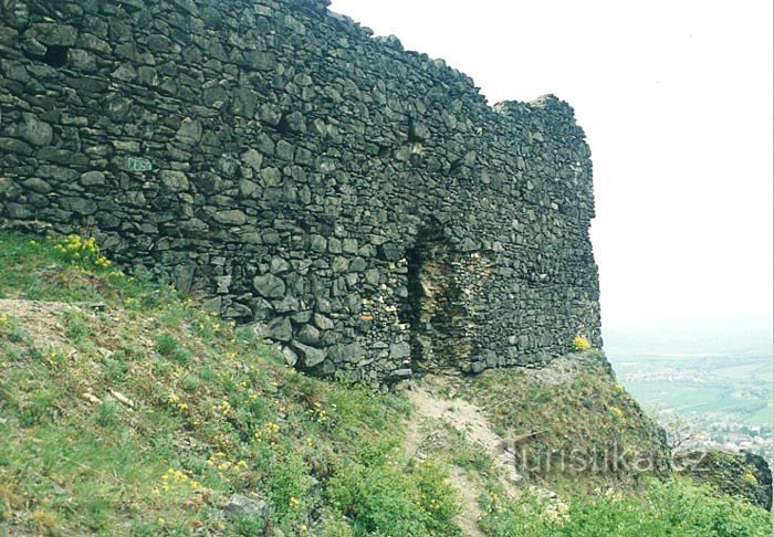 As ruínas de Košťálov