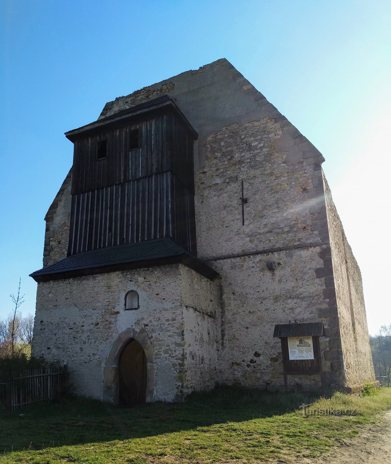 ruínas da igreja