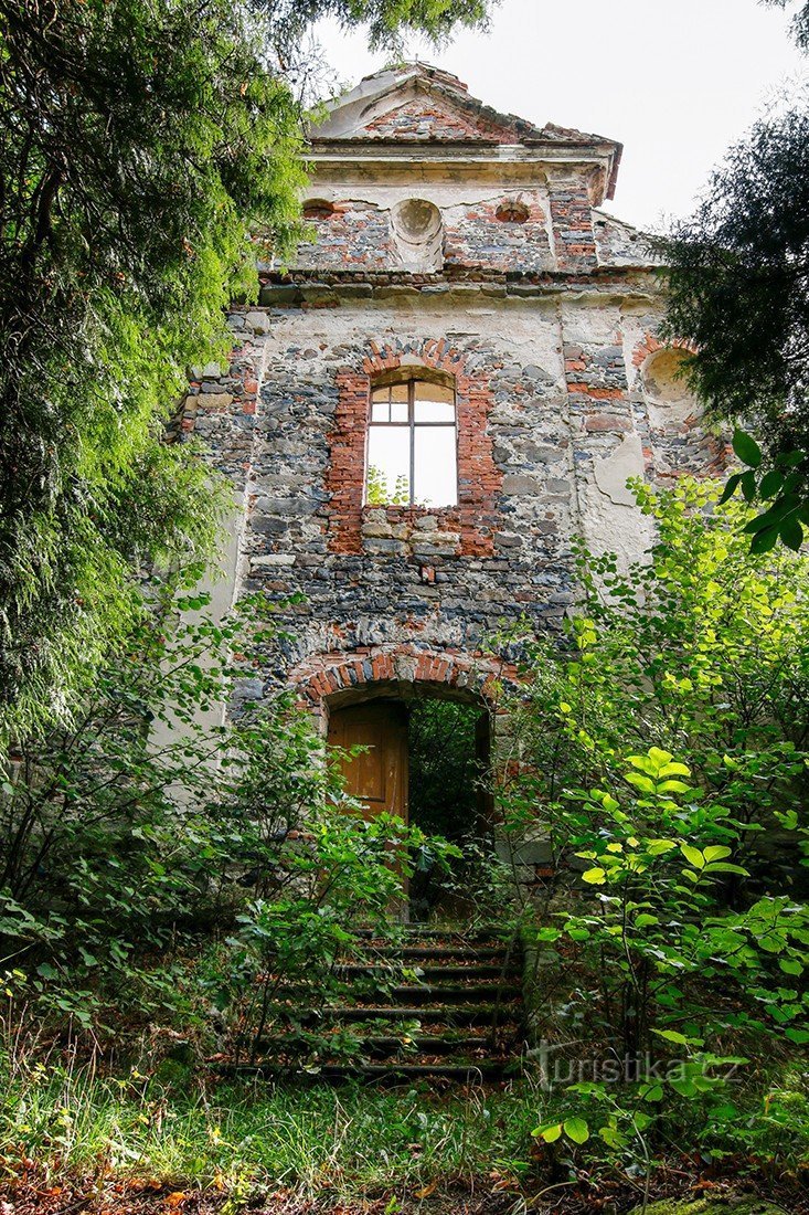 Ruinerne af St. Havels kirke, Bílý Kostelec