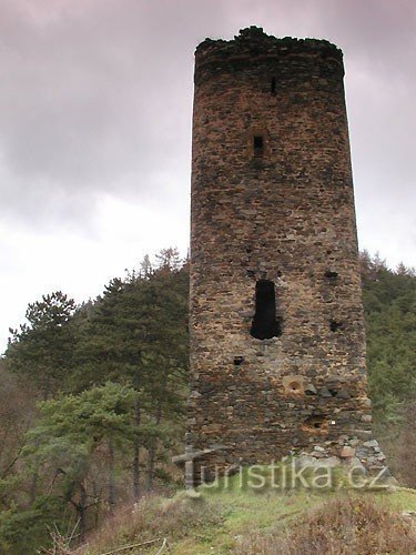 The ruins of Libštejn