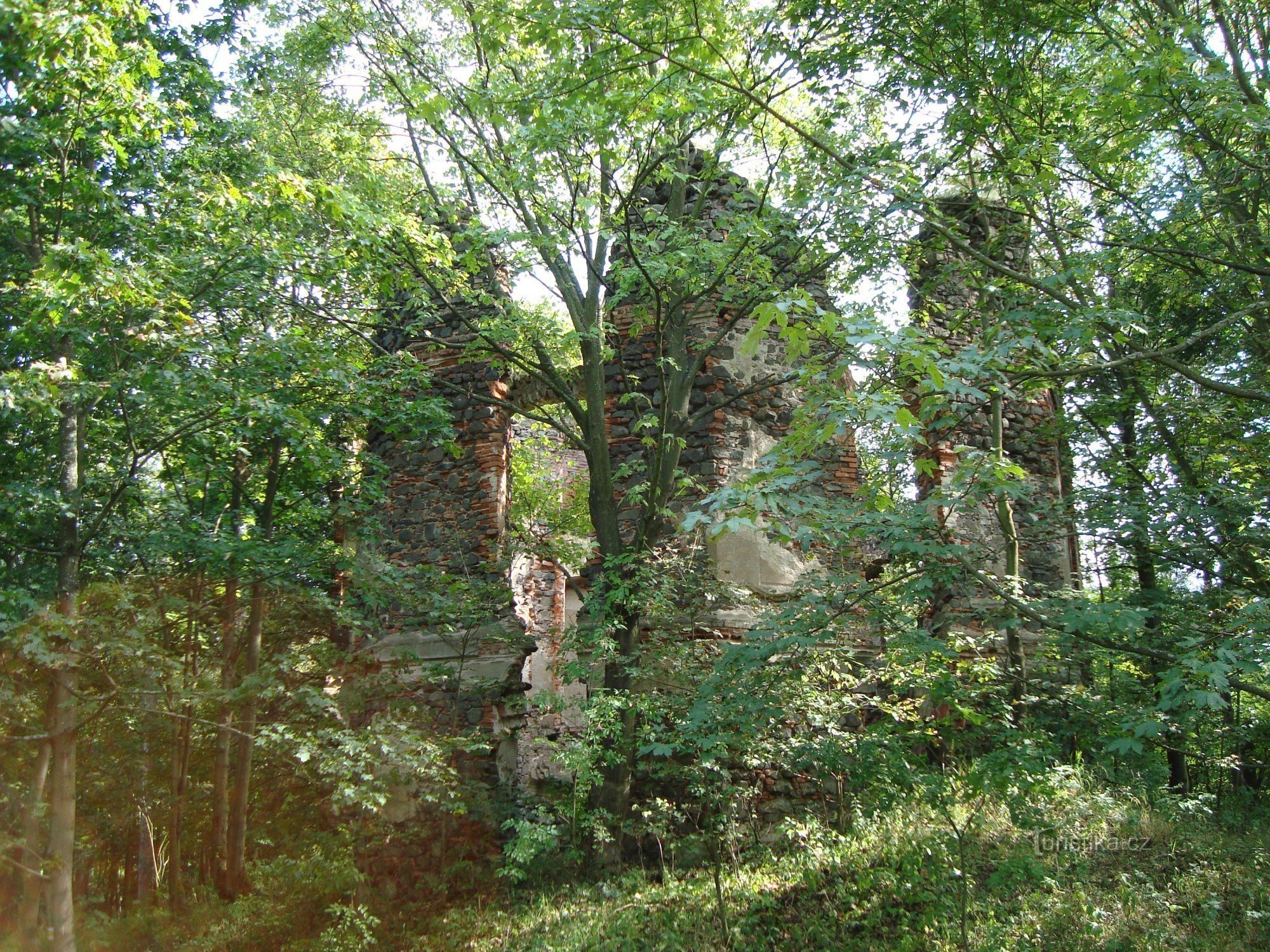 Ruinele unei cabane de vânătoare