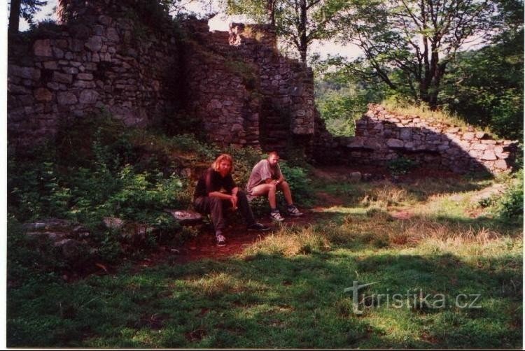 Les ruines de Rychleba