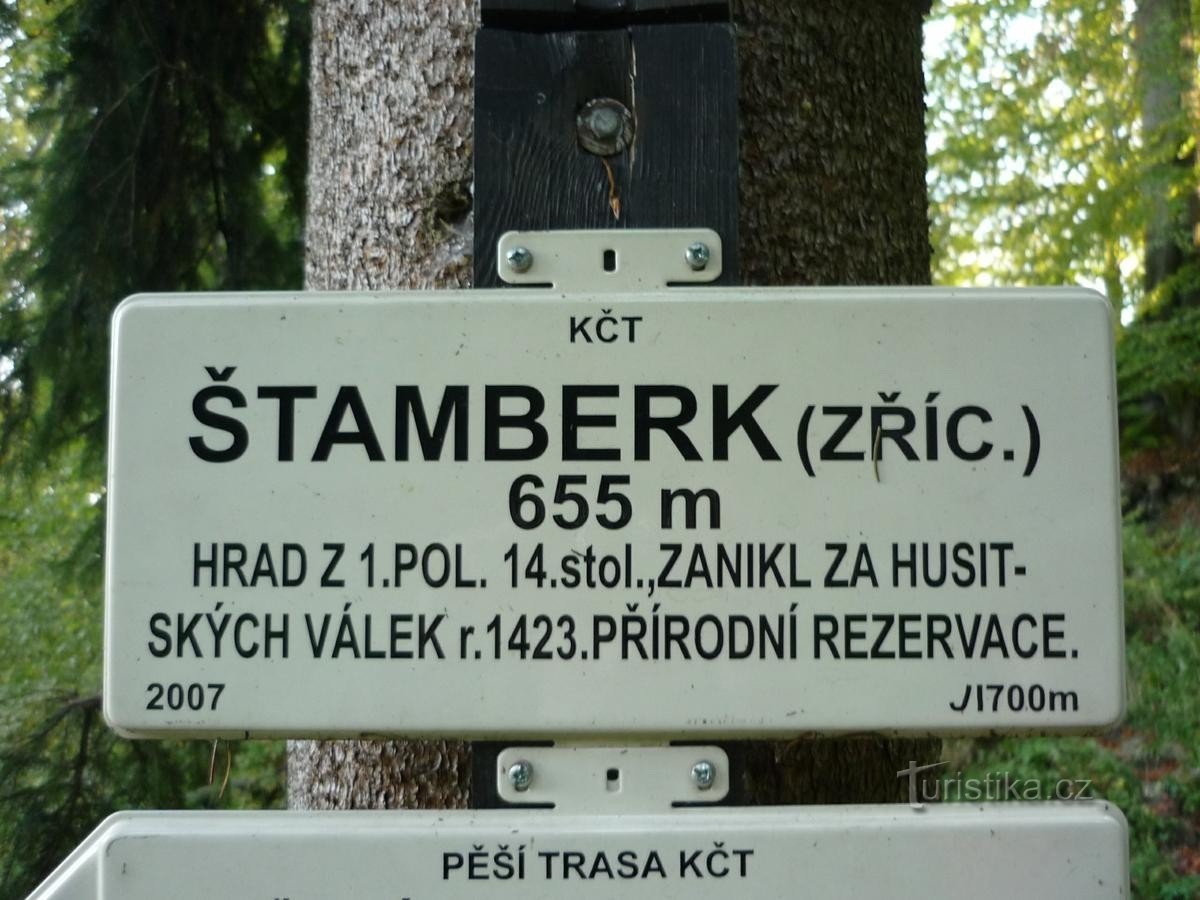 Ruínas de Štamberk