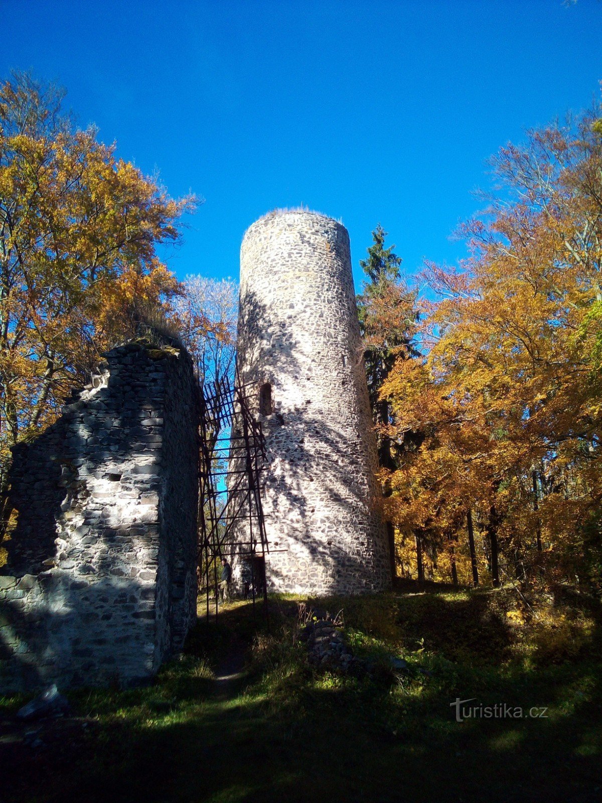 die Ruine Wolfstein